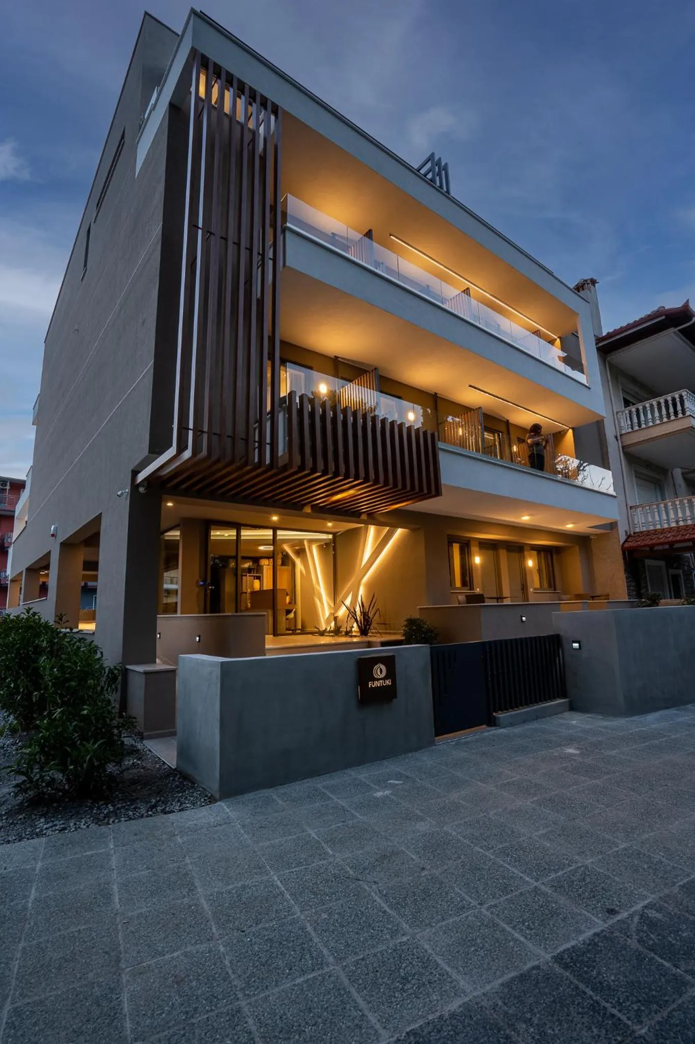 Property building in Funtuki Seaside Apartments