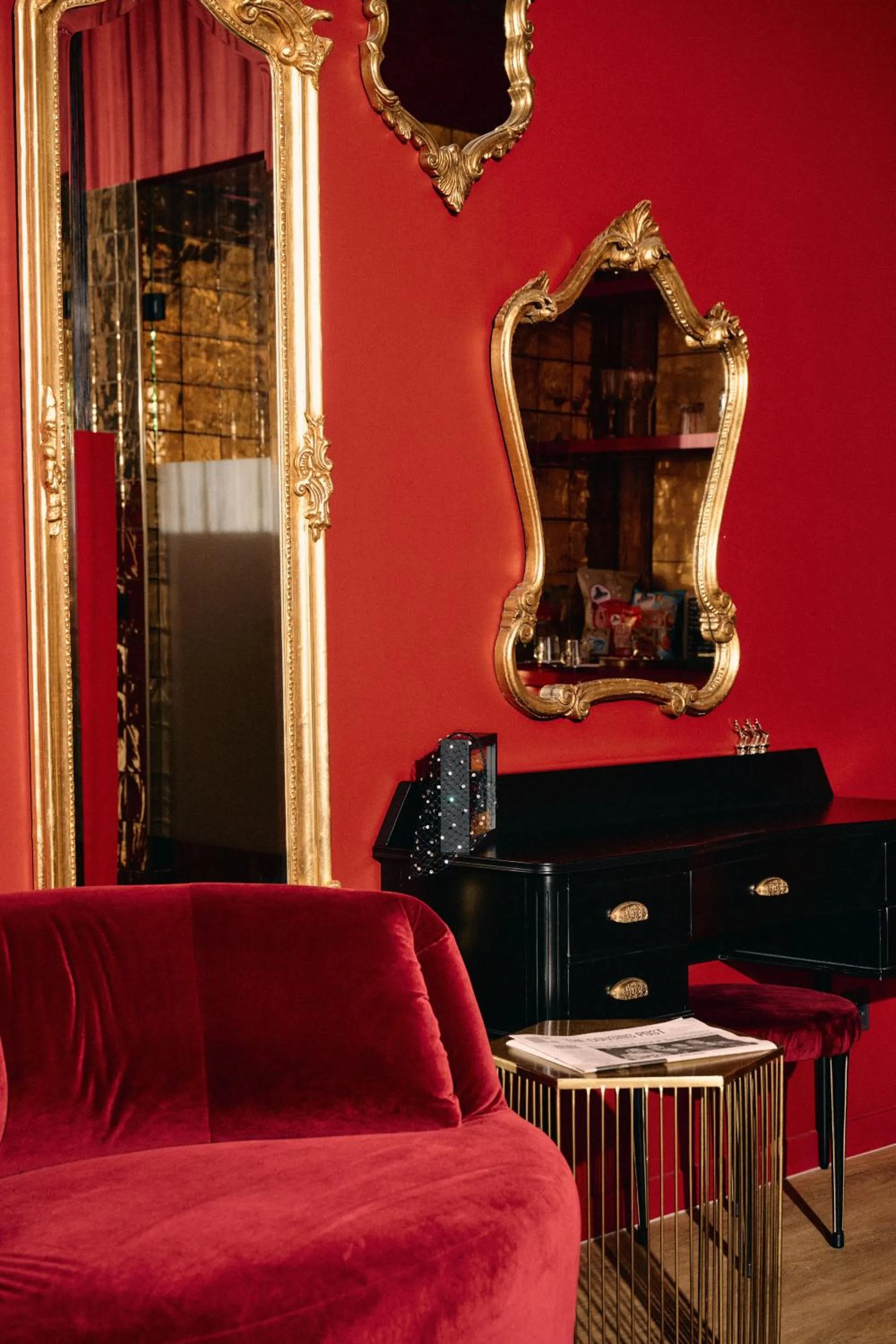 Living room in Cousins Boutique Hotel