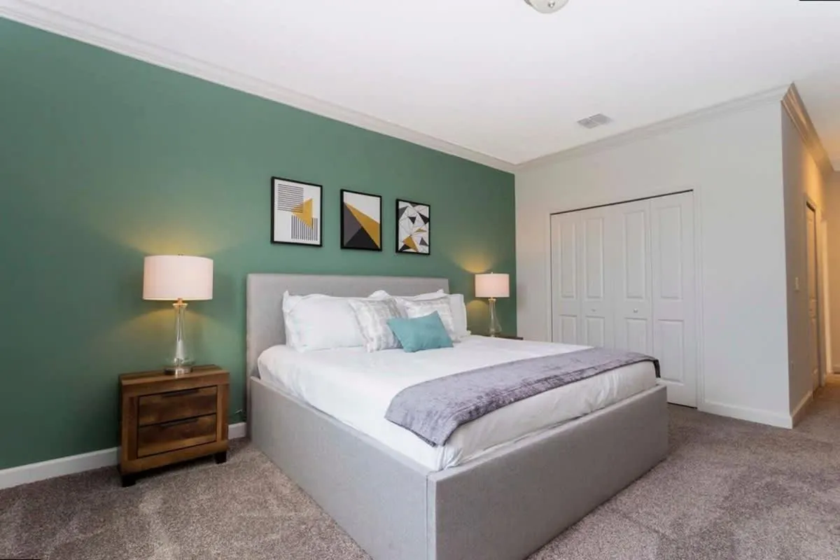 Bed in Stunning Family Friendly 5 Bd w/ Pool Close to Disney @ Storey Lake 4242