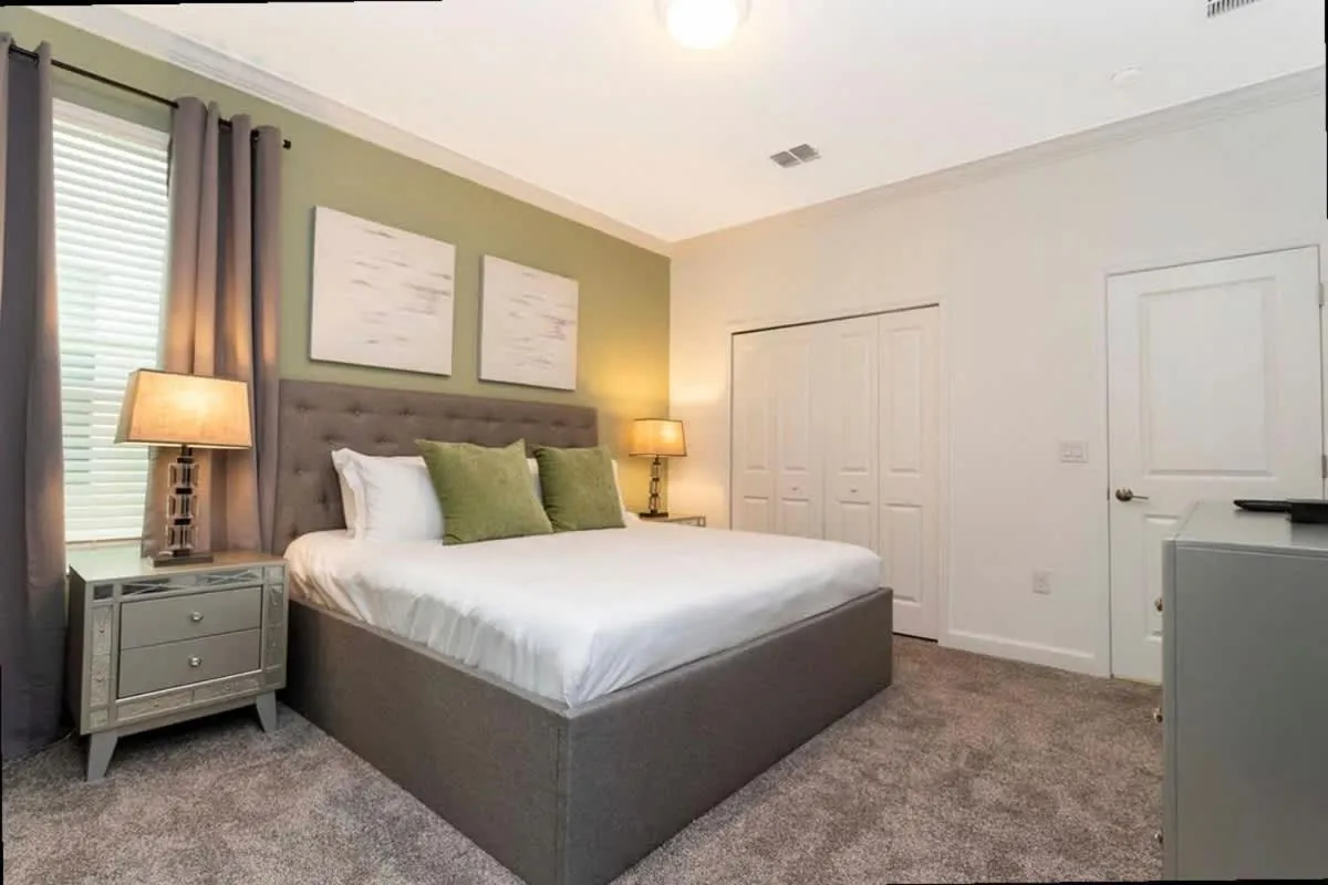 Bed in Stunning Family Friendly 5 Bd w/ Pool Close to Disney @ Storey Lake 4242