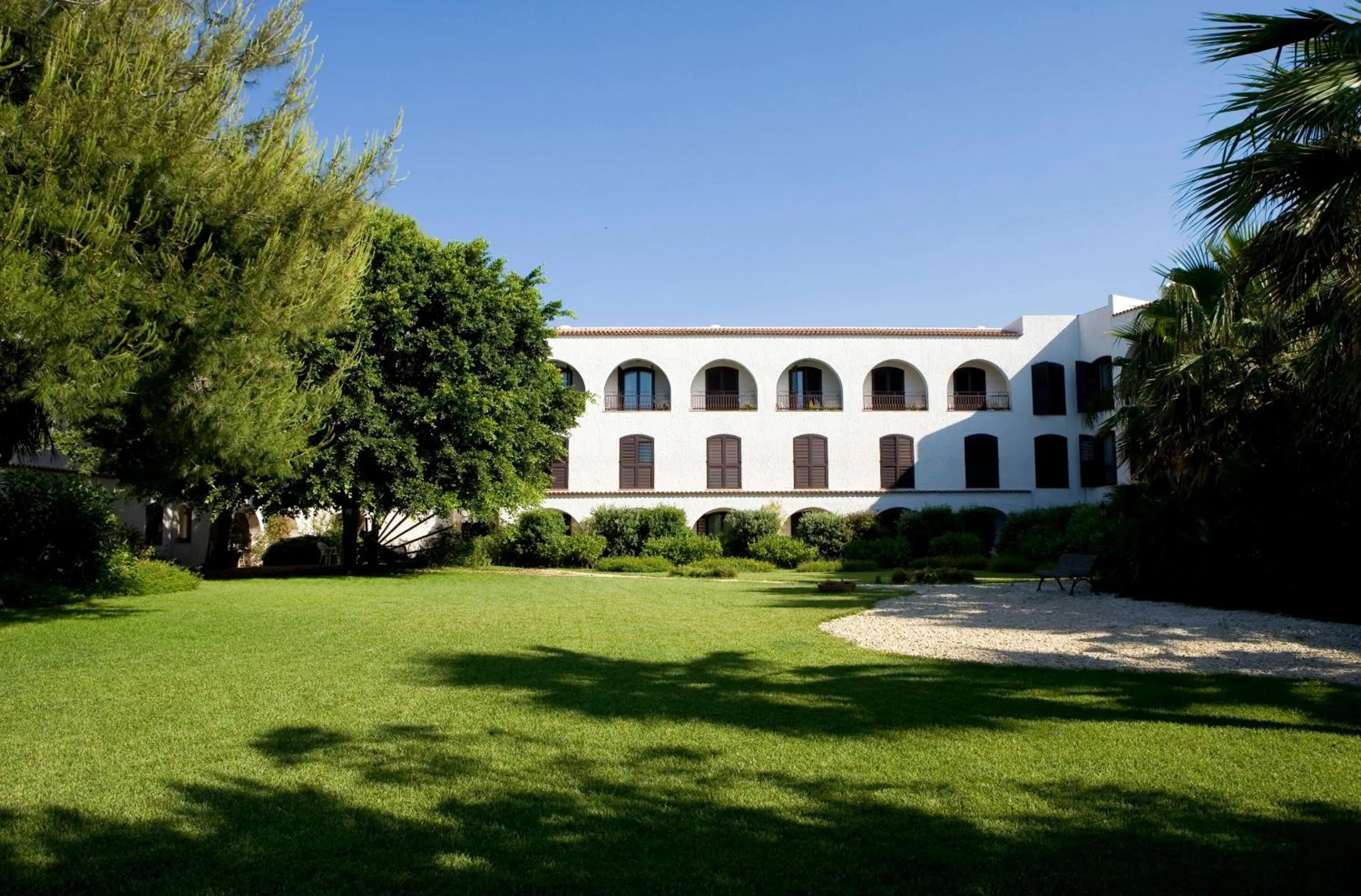 Property building in Grand Hotel Baia Verde
