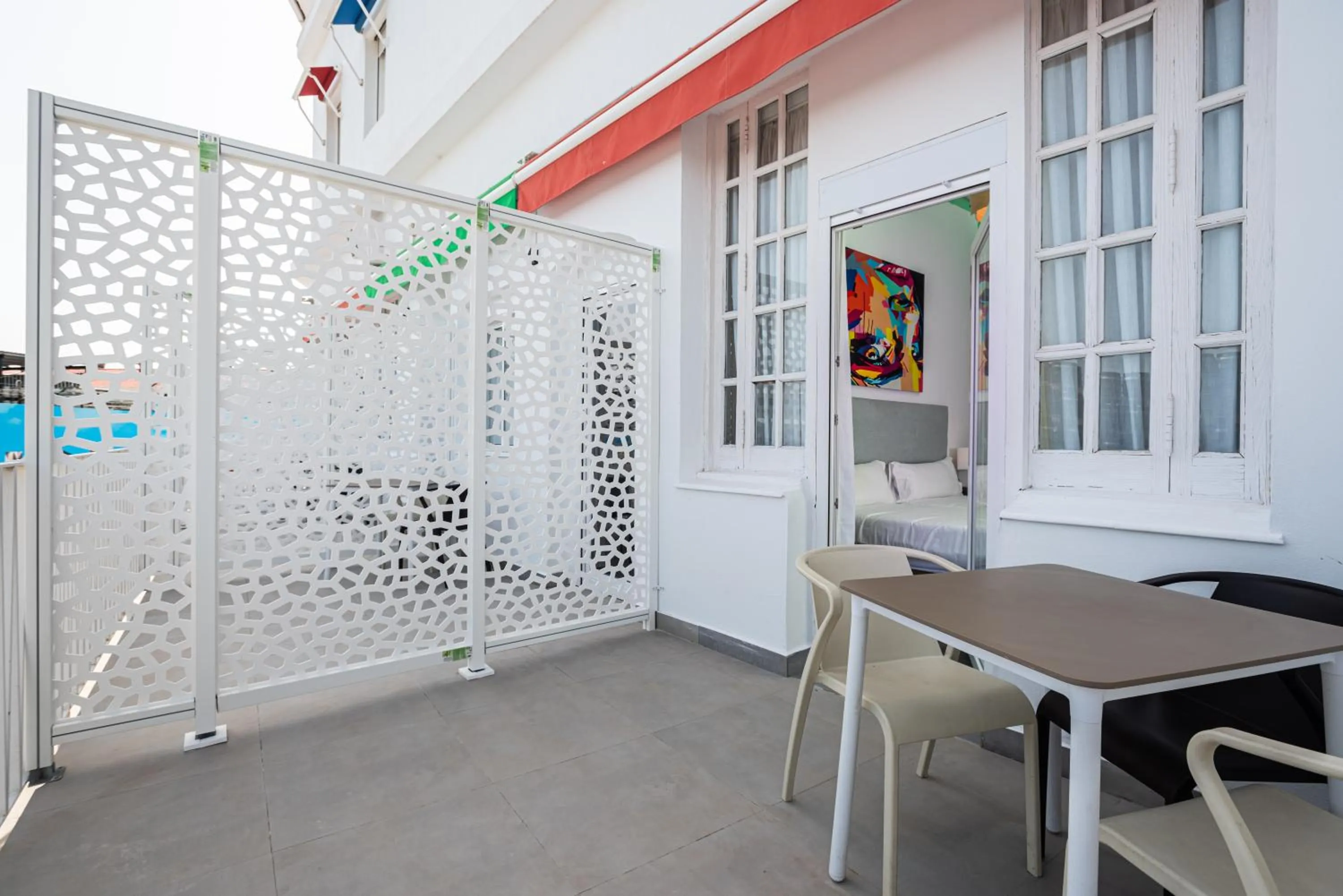 Balcony/Terrace in Hotel Kuve Marbella