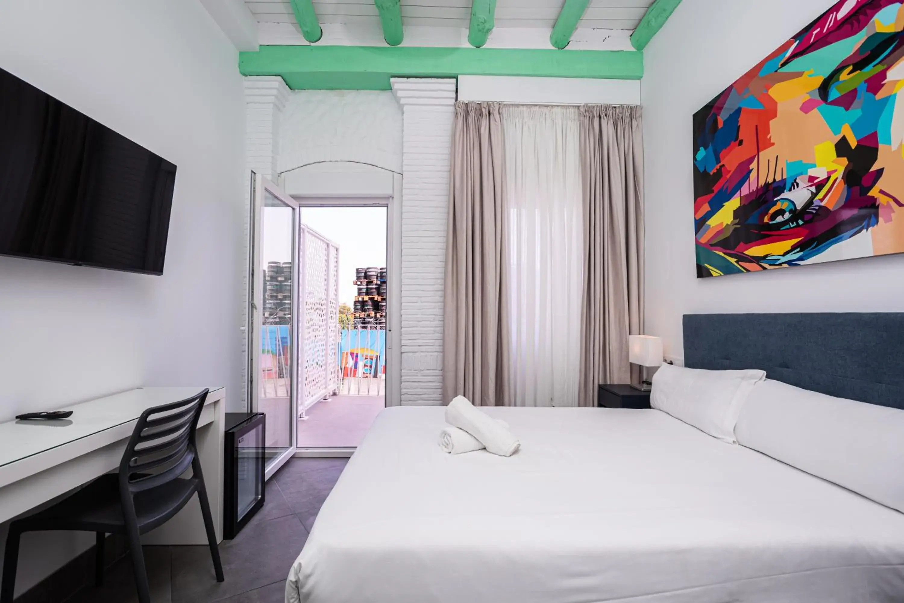 Double or Twin Room with Terrace in Hotel Kuve Marbella Double or Twin Room with Terrace in Hotel Kuve Marbella
