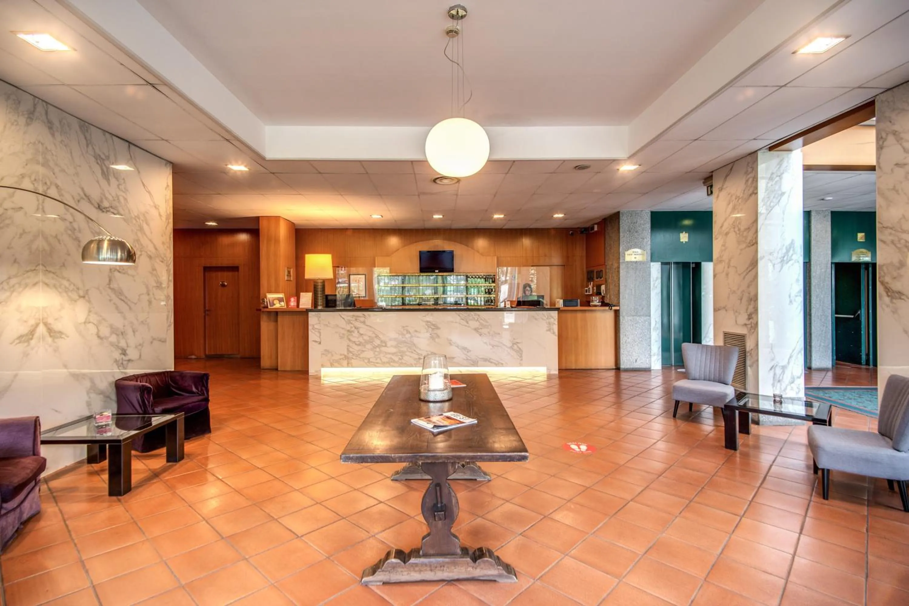 Lobby or reception in Hotel Della Rotonda