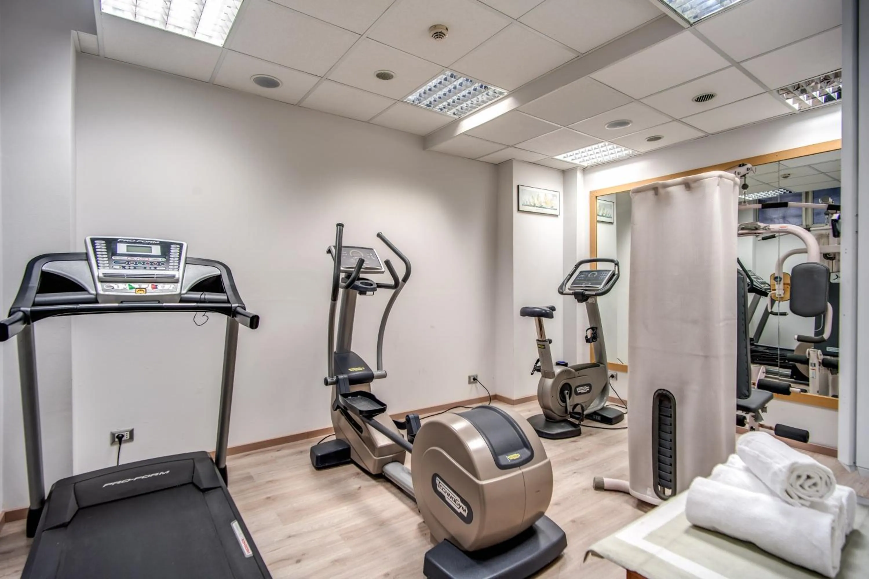 Fitness centre/facilities in Hotel Della Rotonda