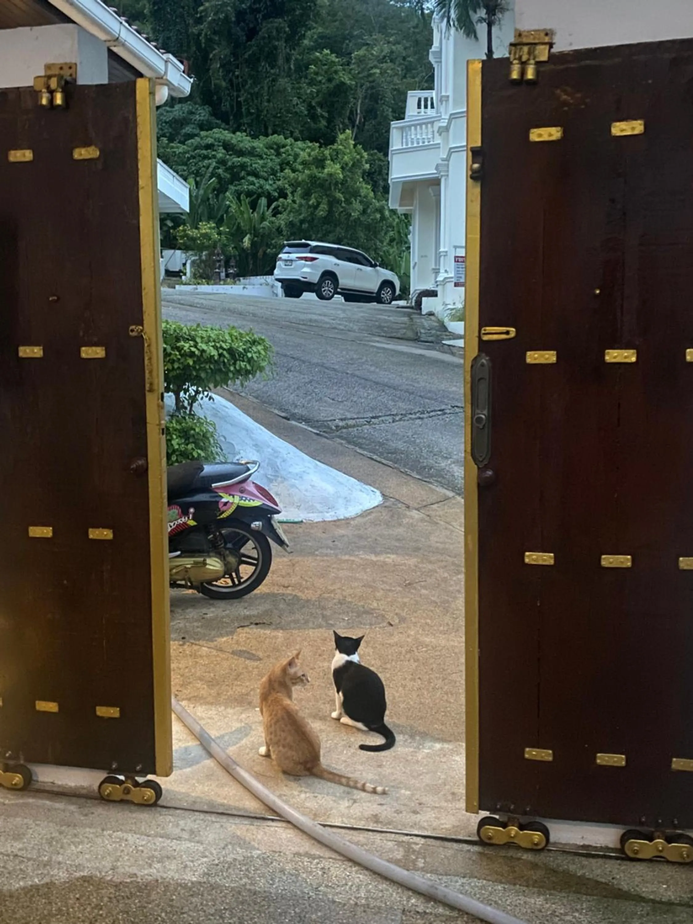 Parking in OASIS VILLA Karon Beach