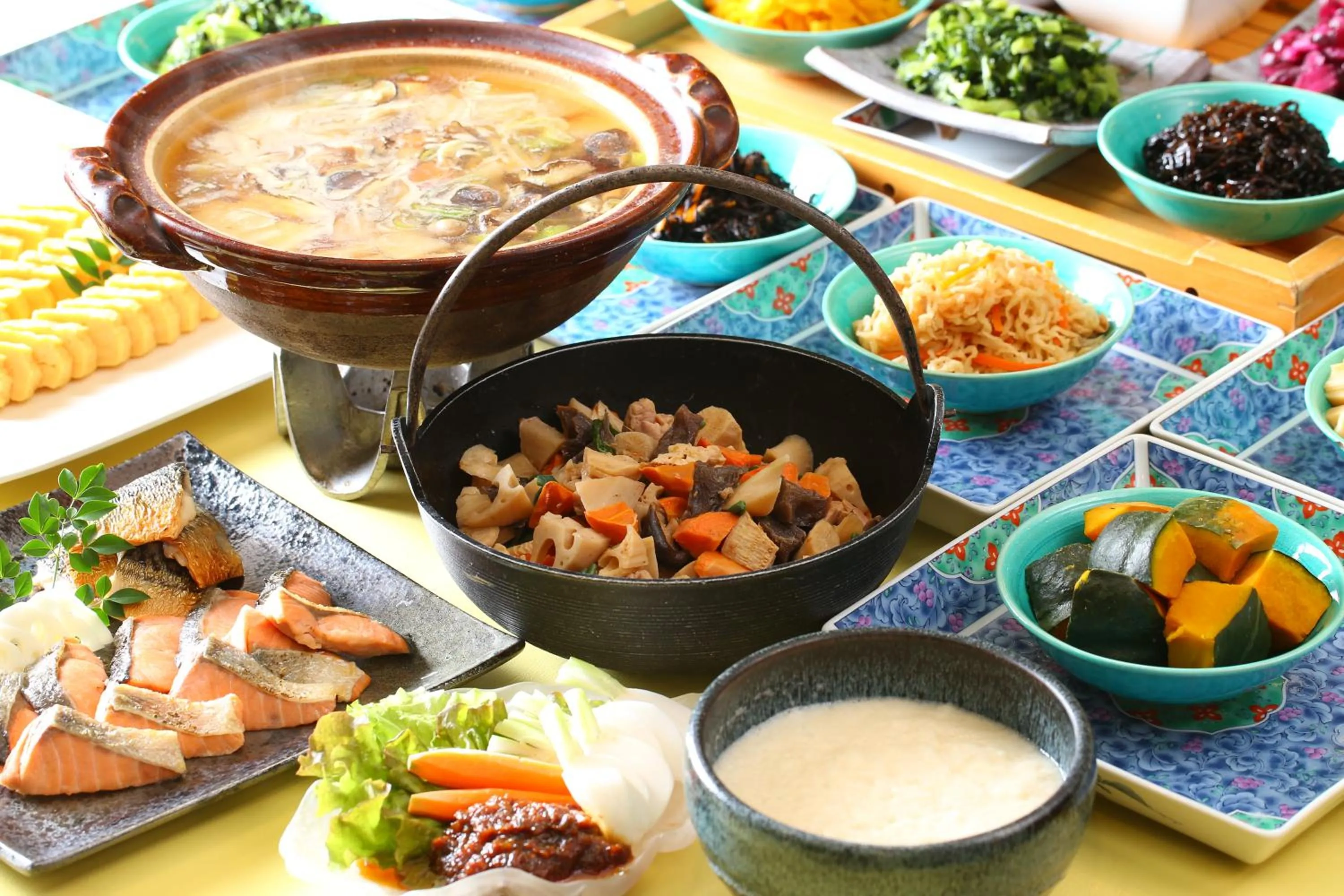 Buffet breakfast in Hotel Japan Shiga