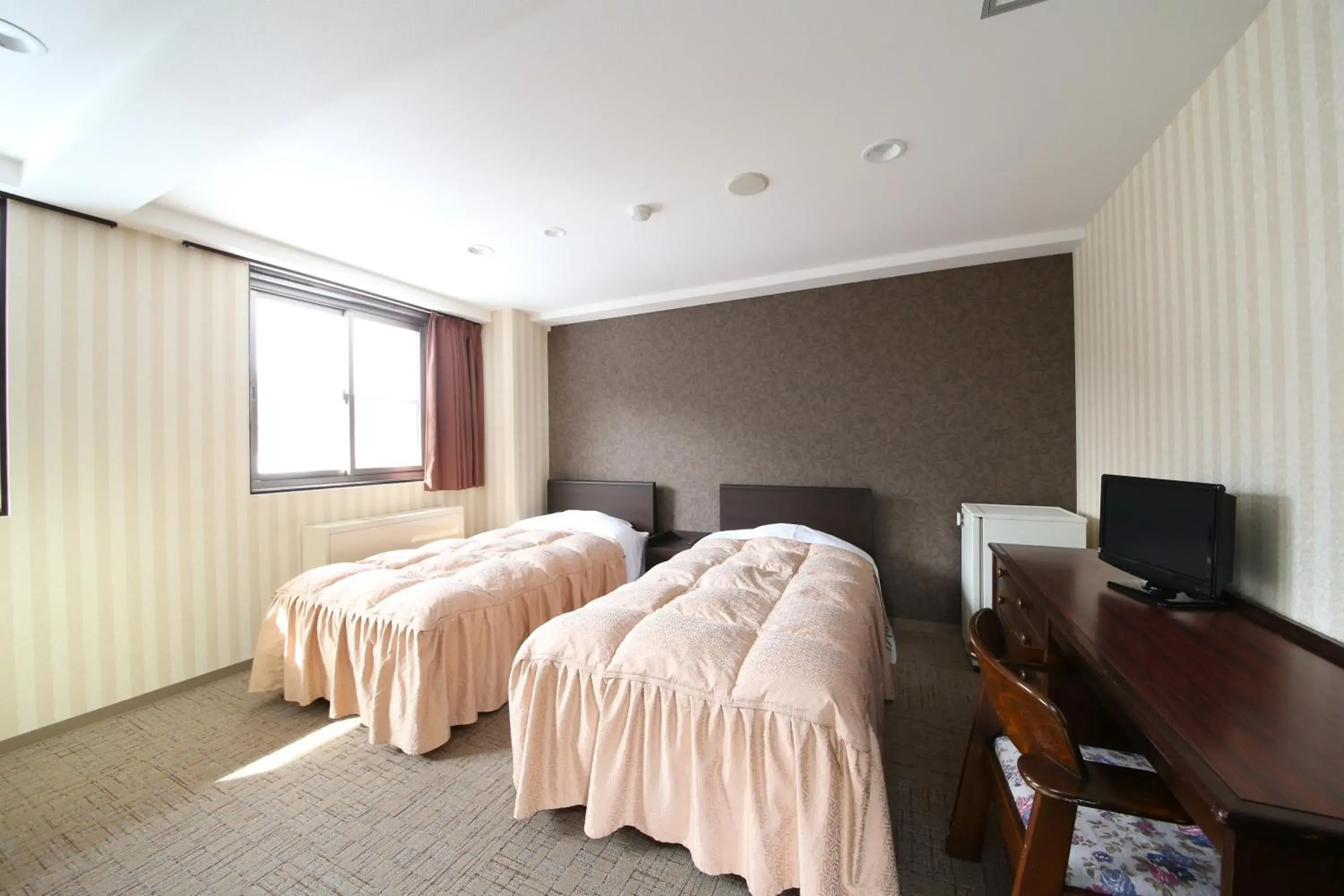 Twin Room with Private Bathroom in Hotel Japan Shiga Twin Room with Private Bathroom in Hotel Japan Shiga