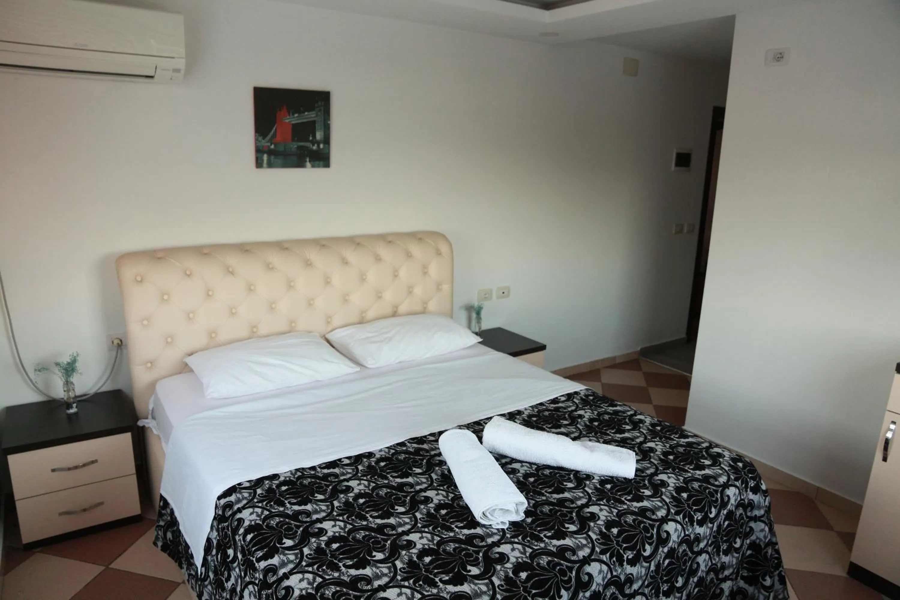 Bed in Hotel Fantazia