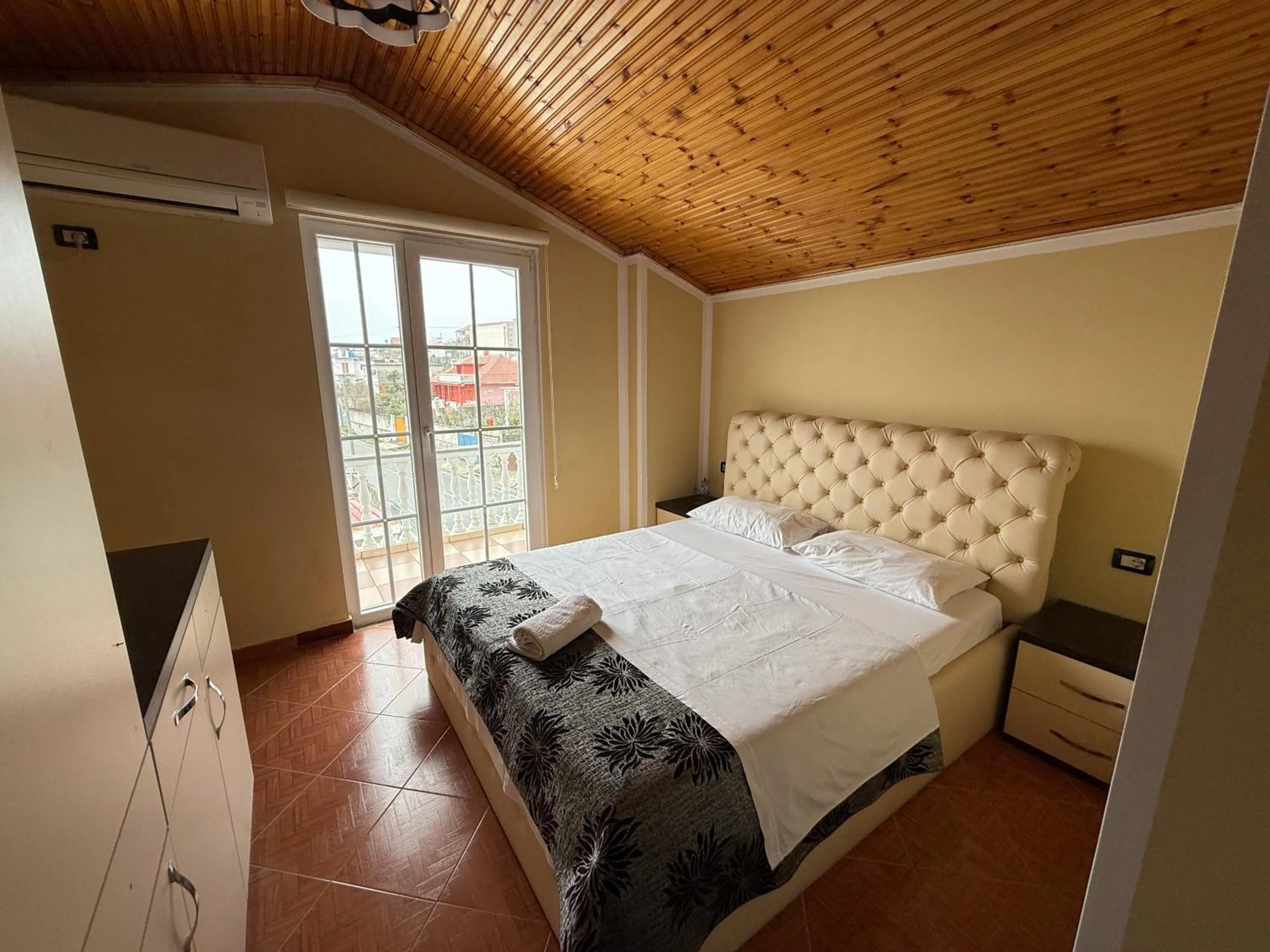 Bed in Hotel Fantazia