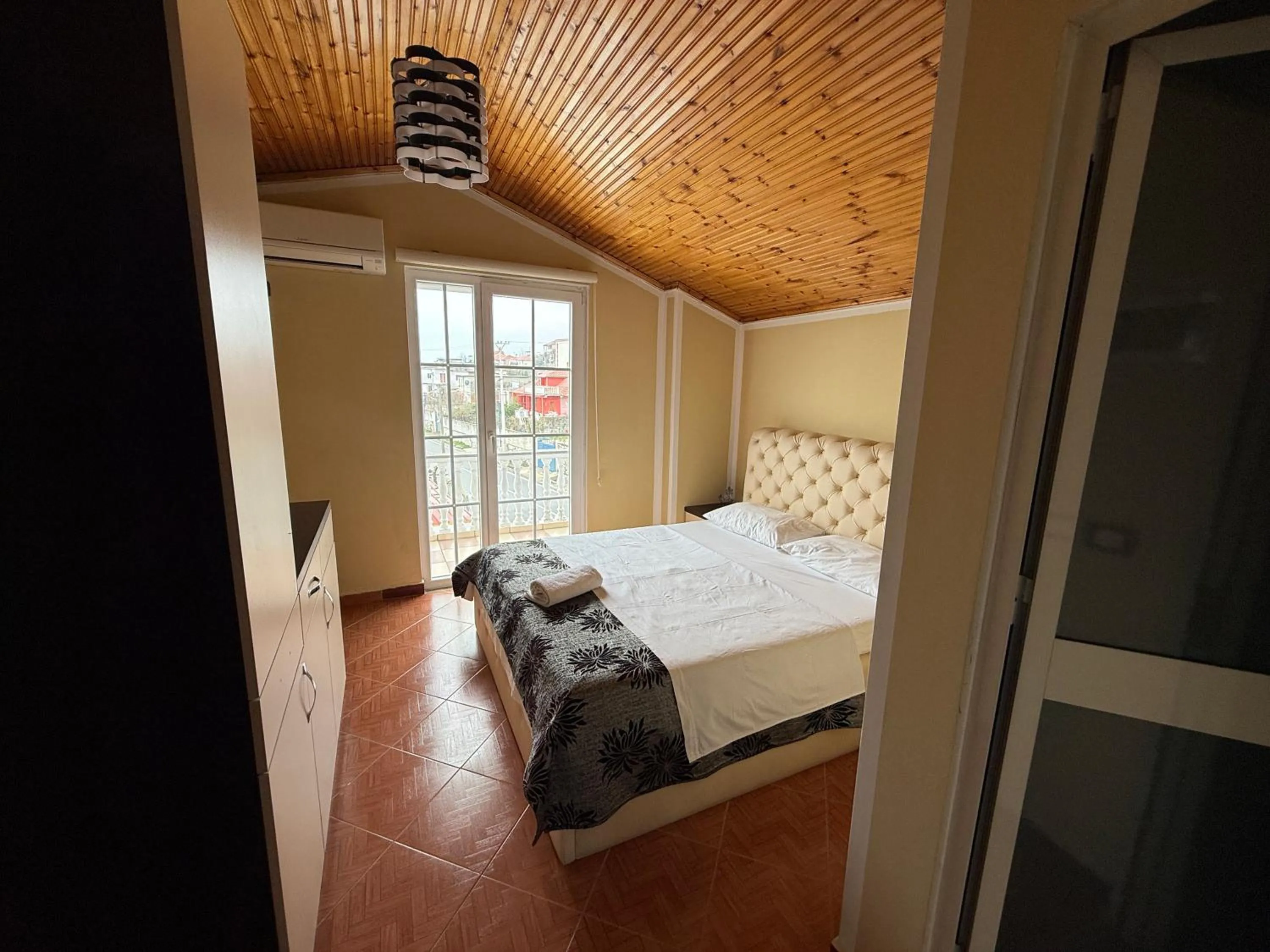 Bed in Hotel Fantazia