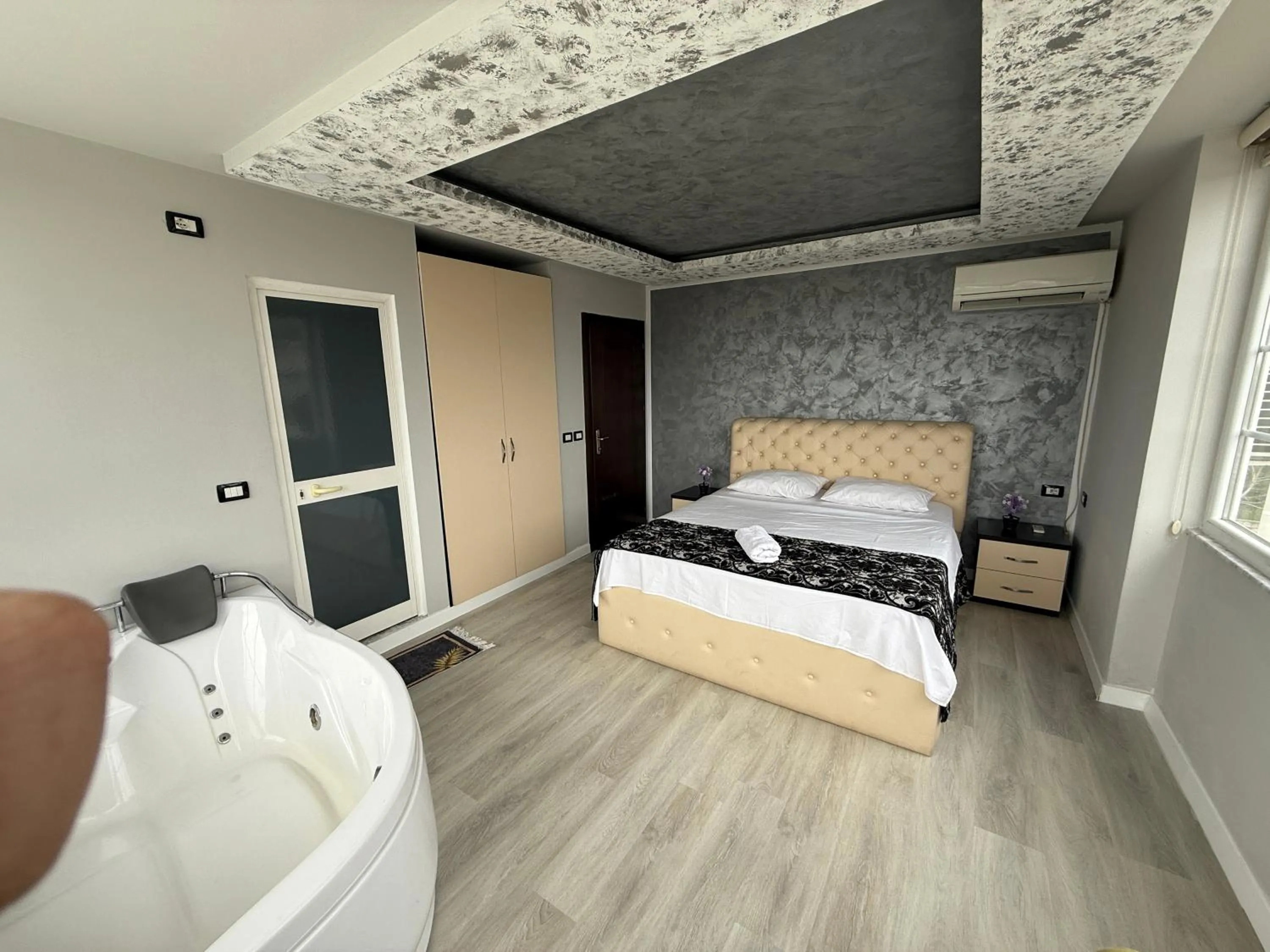 Bed in Hotel Fantazia