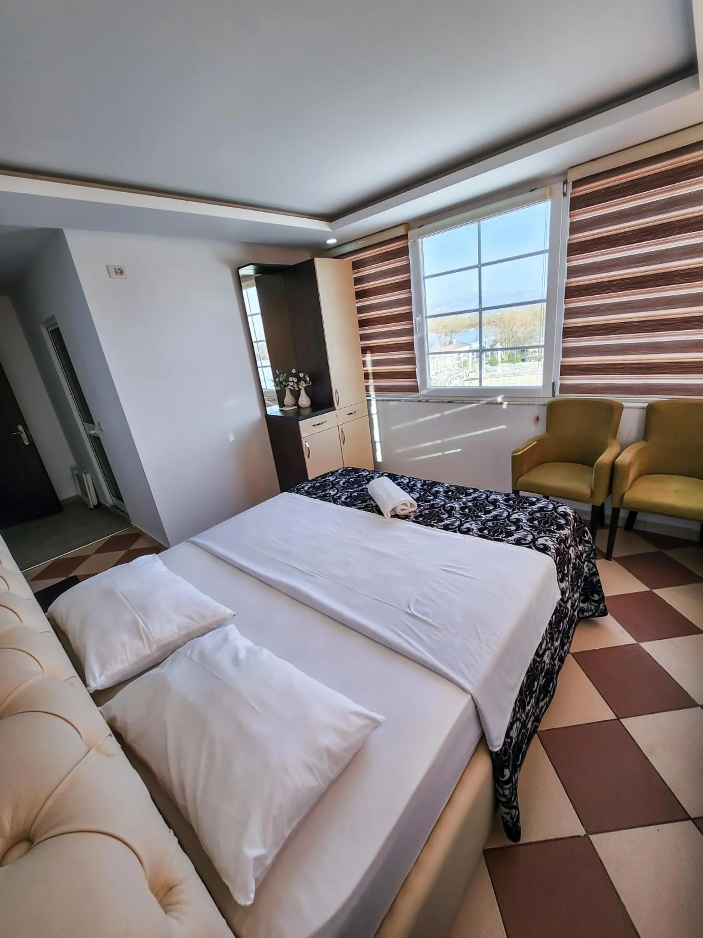 Bed in Hotel Fantazia