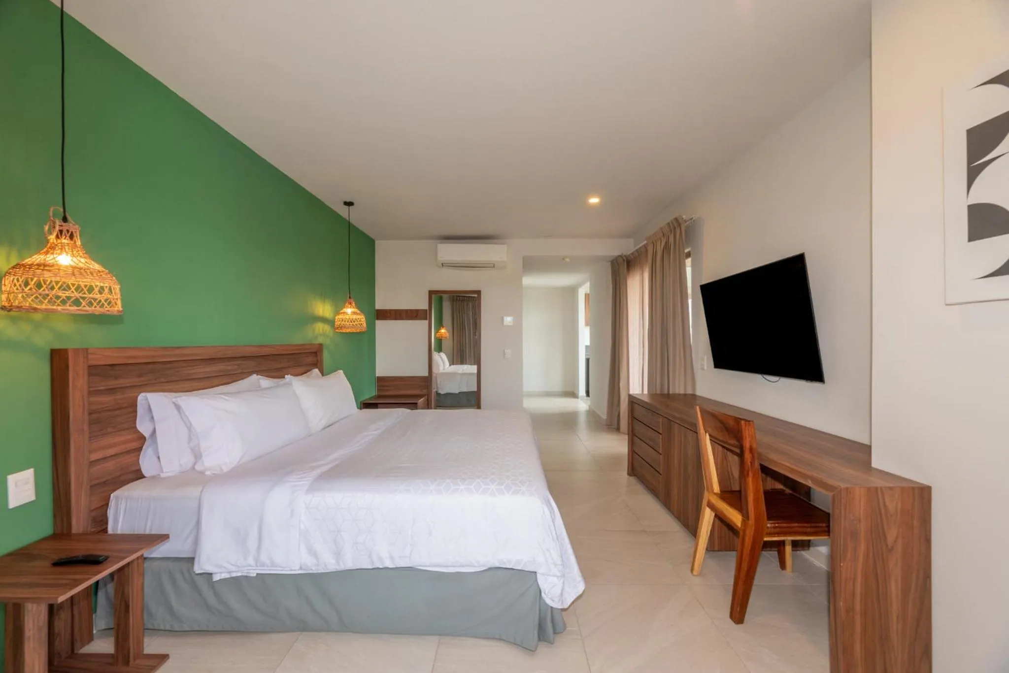 Photo of the whole room, Bed in Selina Tulum Downtown