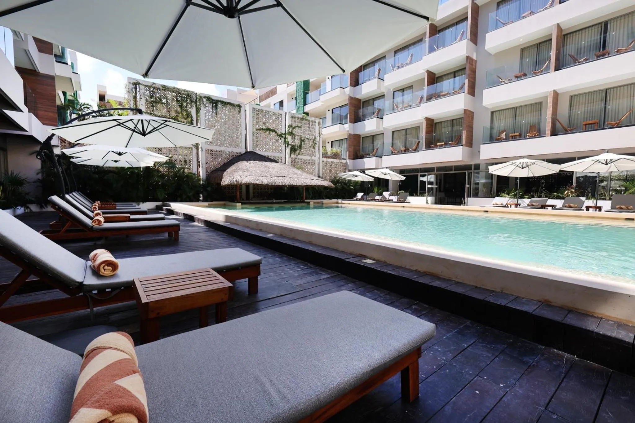 Swimming pool in Selina Tulum Downtown