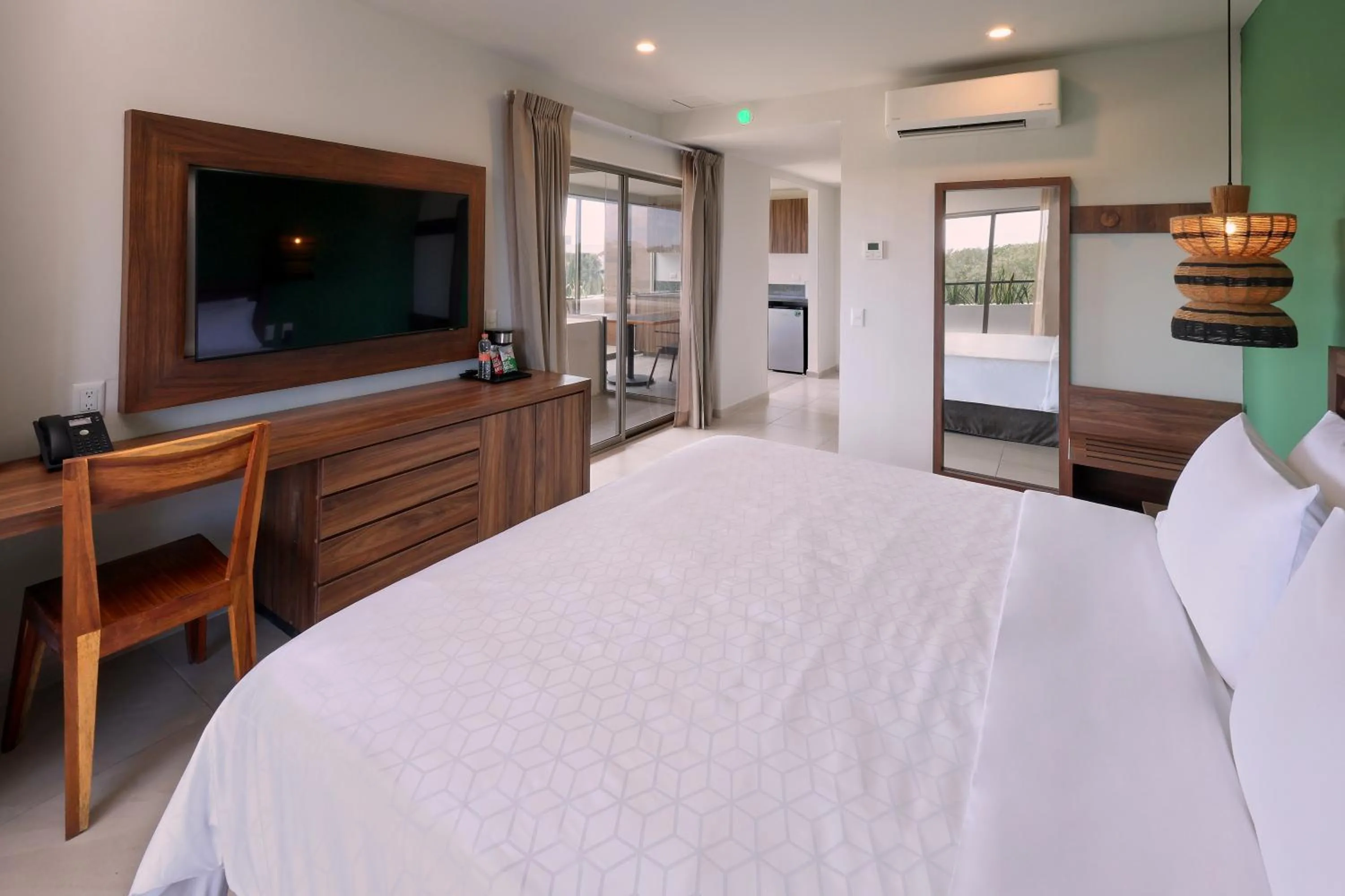 Bed in Selina Tulum Downtown