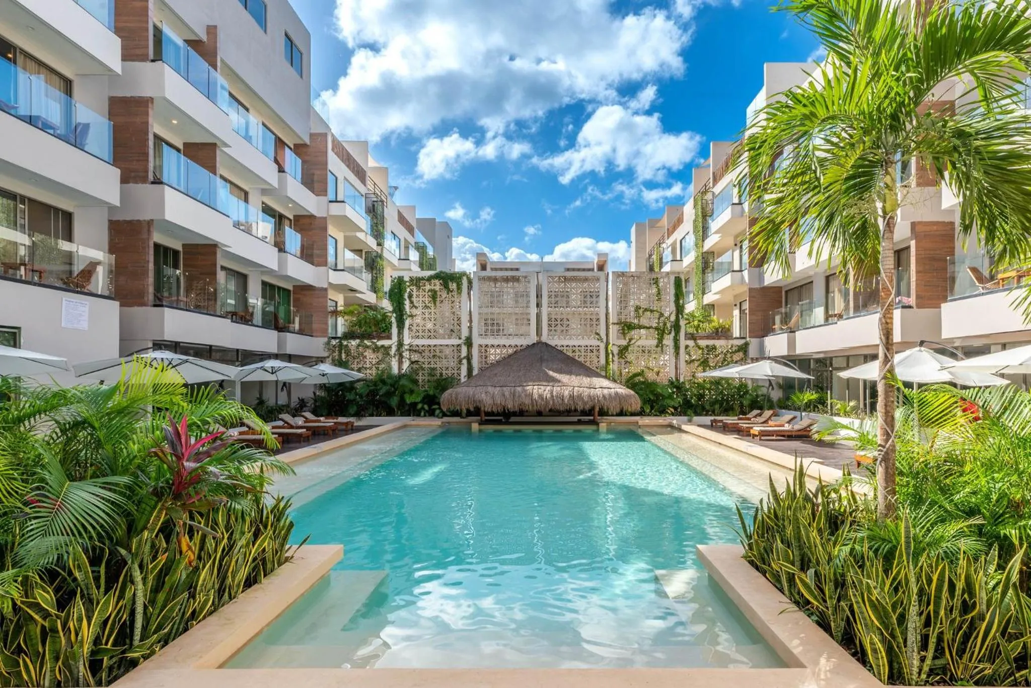 Swimming pool in Selina Tulum Downtown