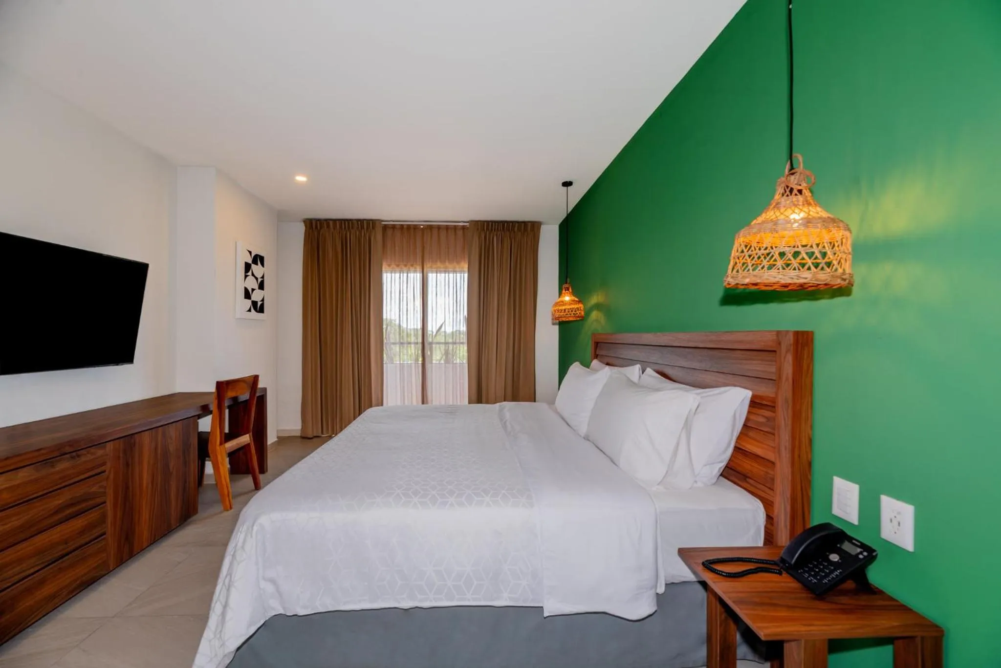 Photo of the whole room, Bed in Selina Tulum Downtown