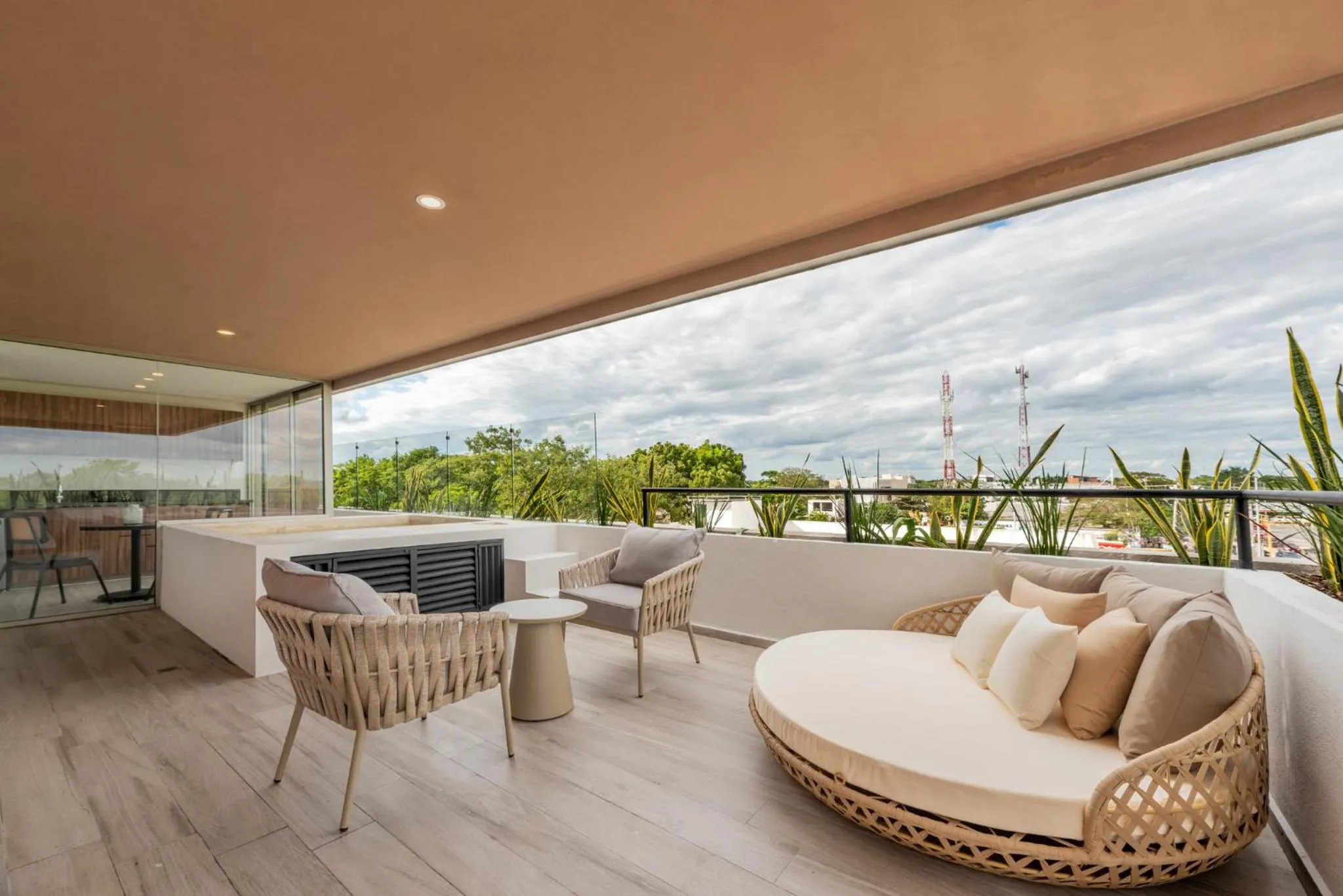 Photo of the whole room in Selina Tulum Downtown