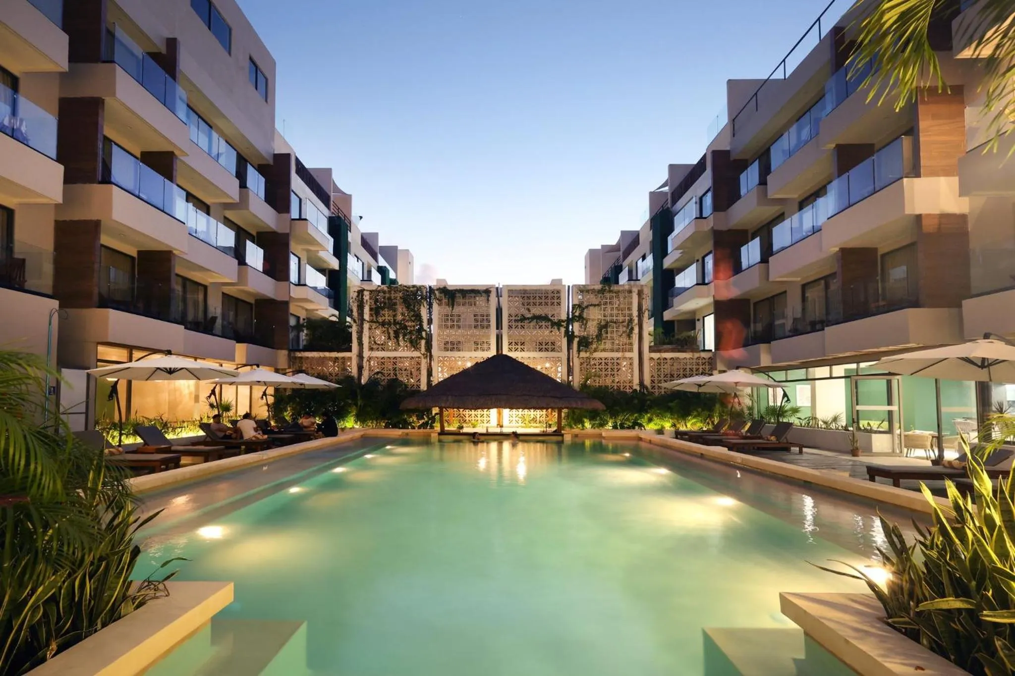 Swimming pool in Selina Tulum Downtown