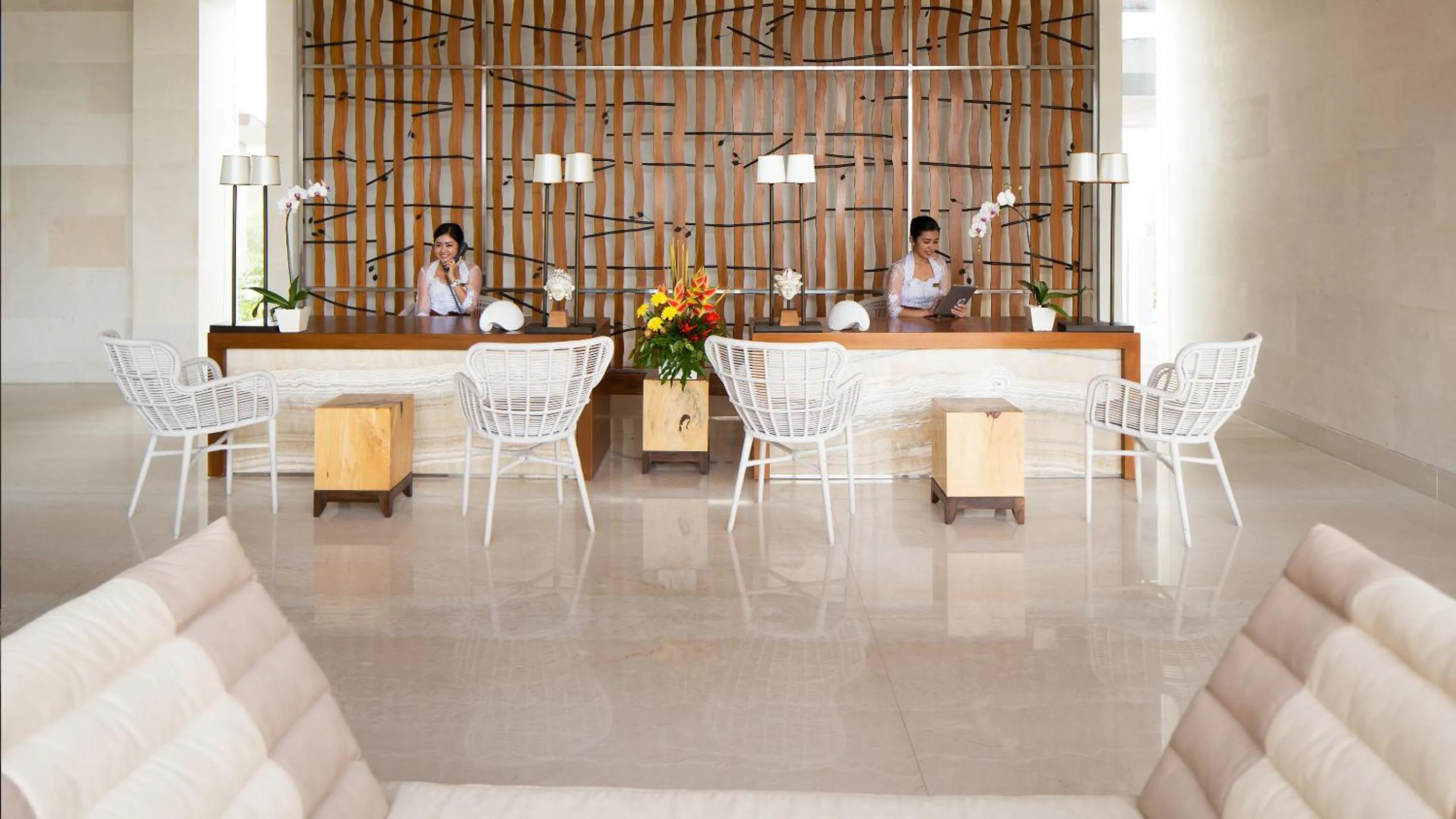 Lobby or reception in Samabe Bali Villas