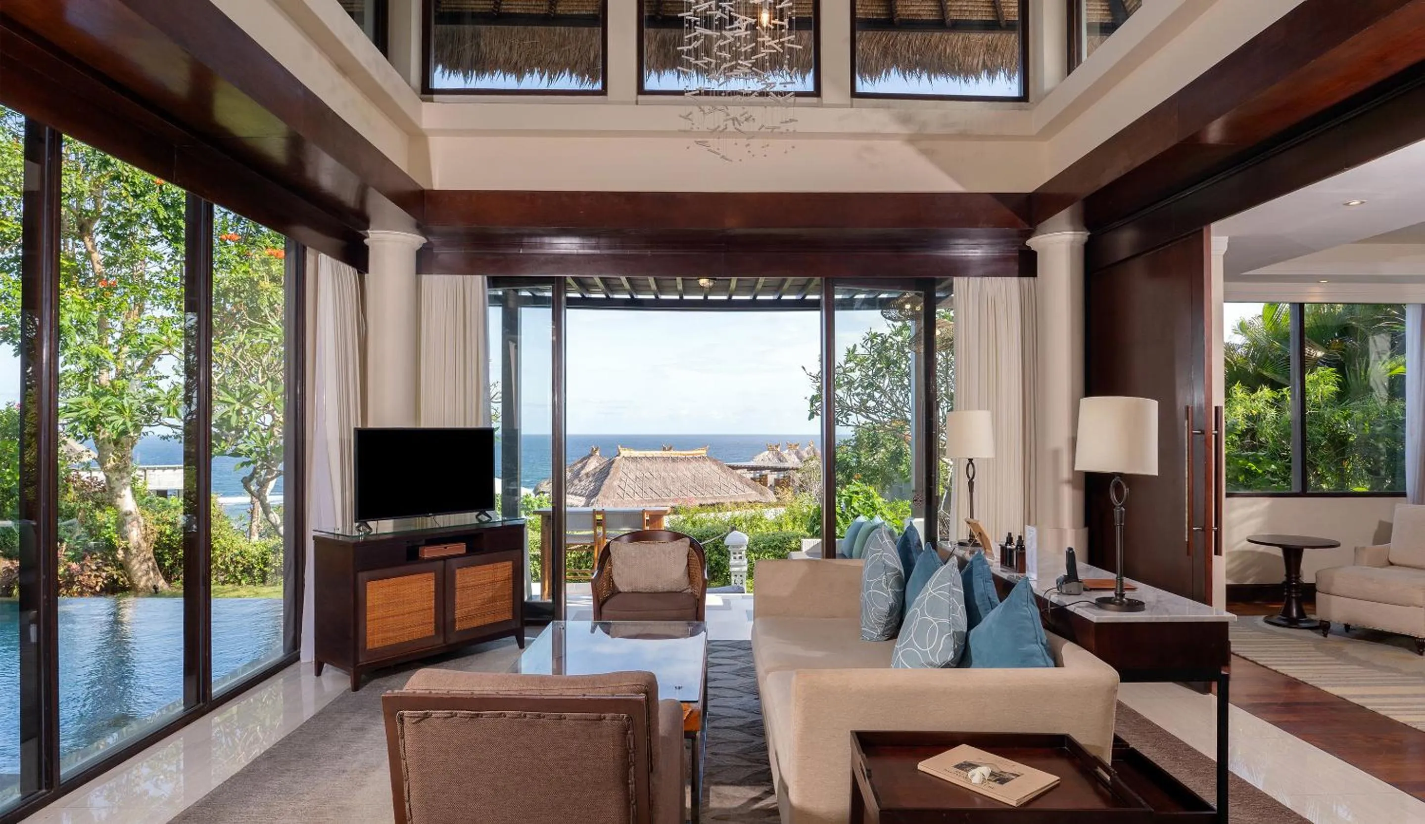 Living room in Samabe Bali Villas