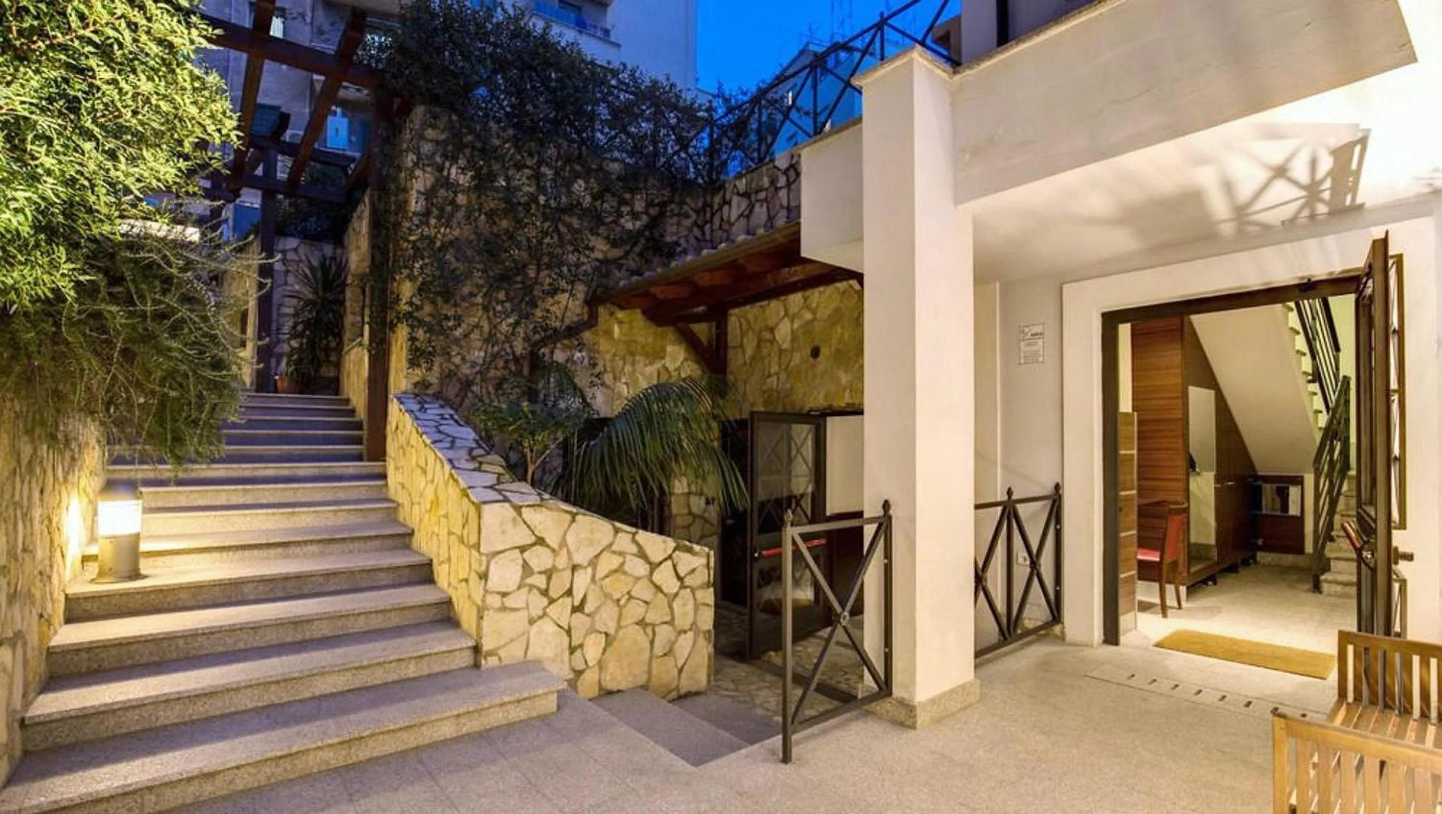 Facade/entrance in The Strand Hotel