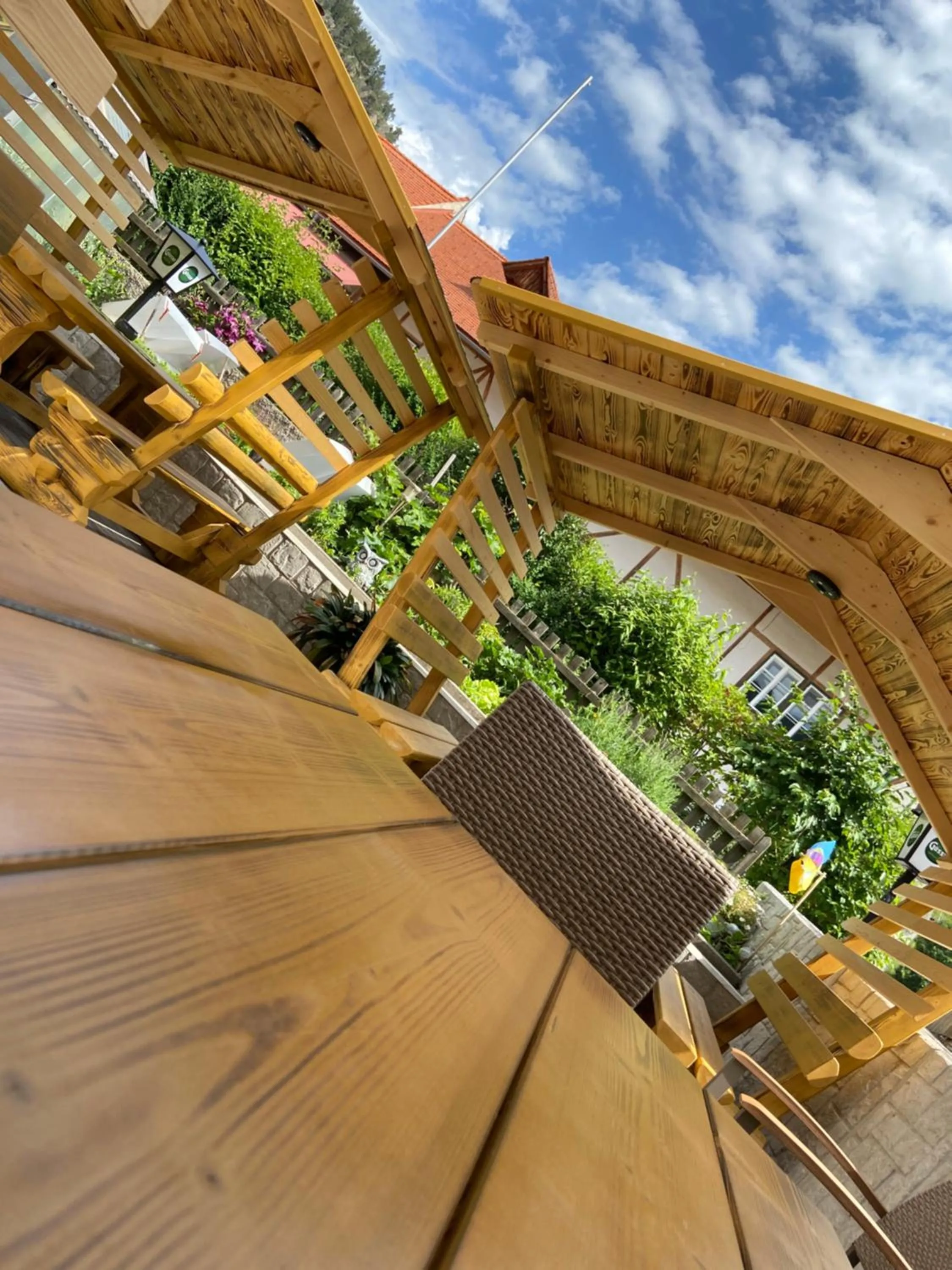 Balcony/Terrace in Gasthof zum Mohrn
