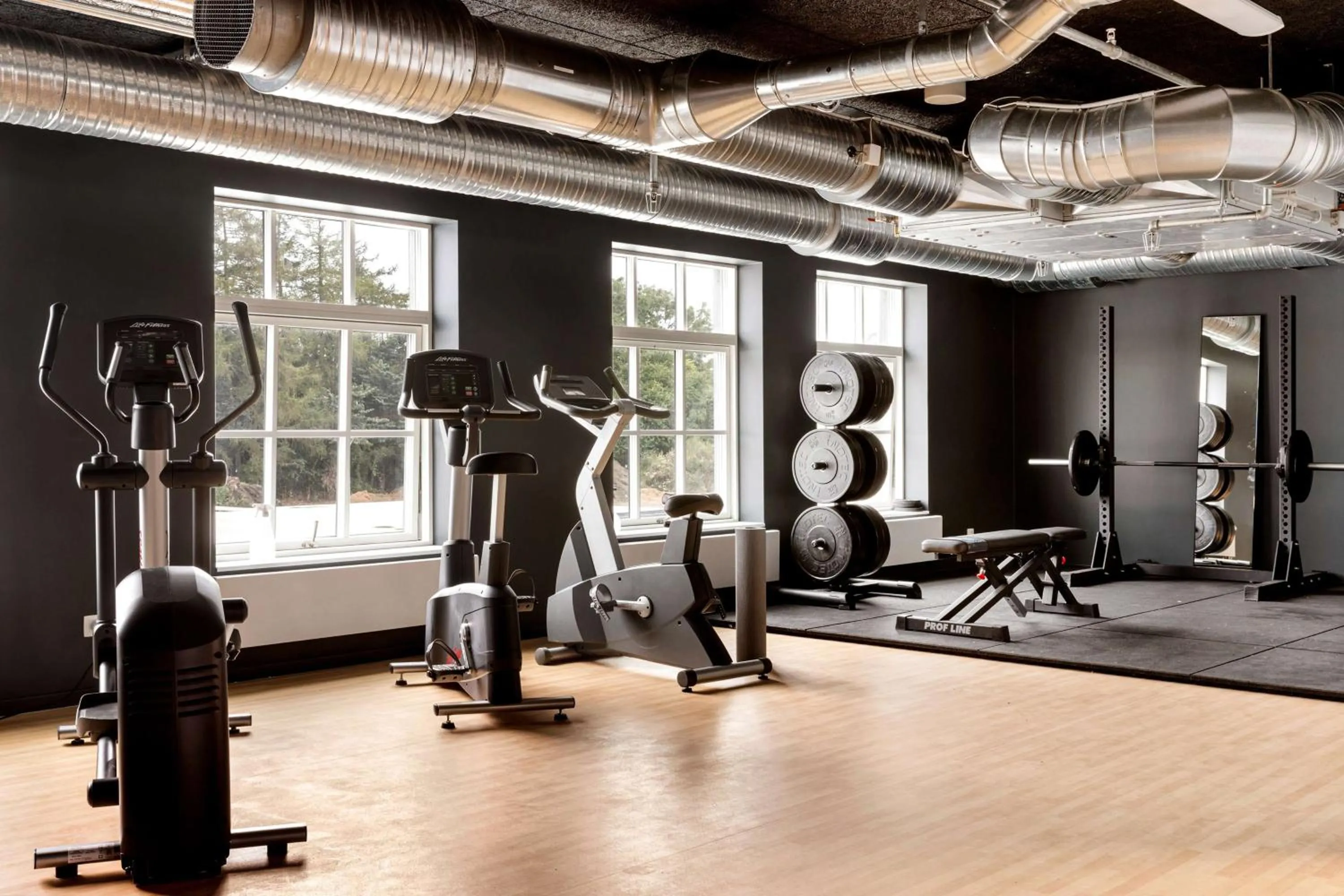 Fitness centre/facilities in Aiden by Best Western Lolland
