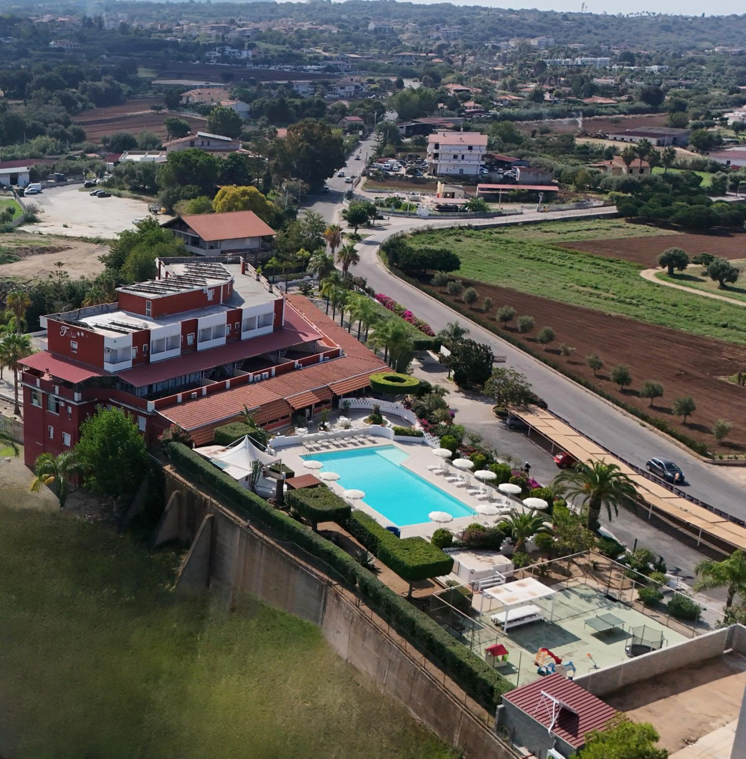 Property building in Residence Hotel Felix