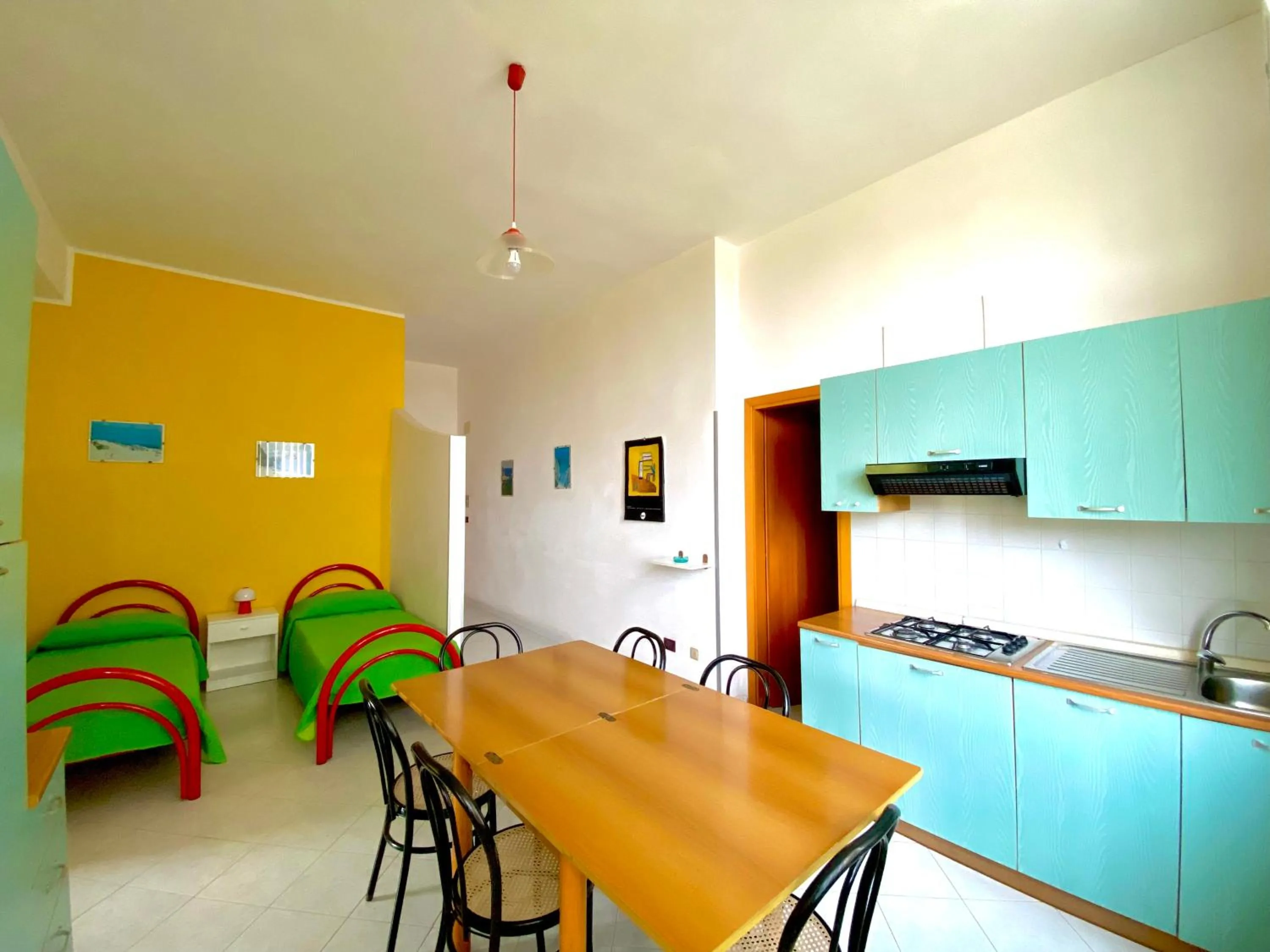 Kitchen or kitchenette in Residence Hotel Felix