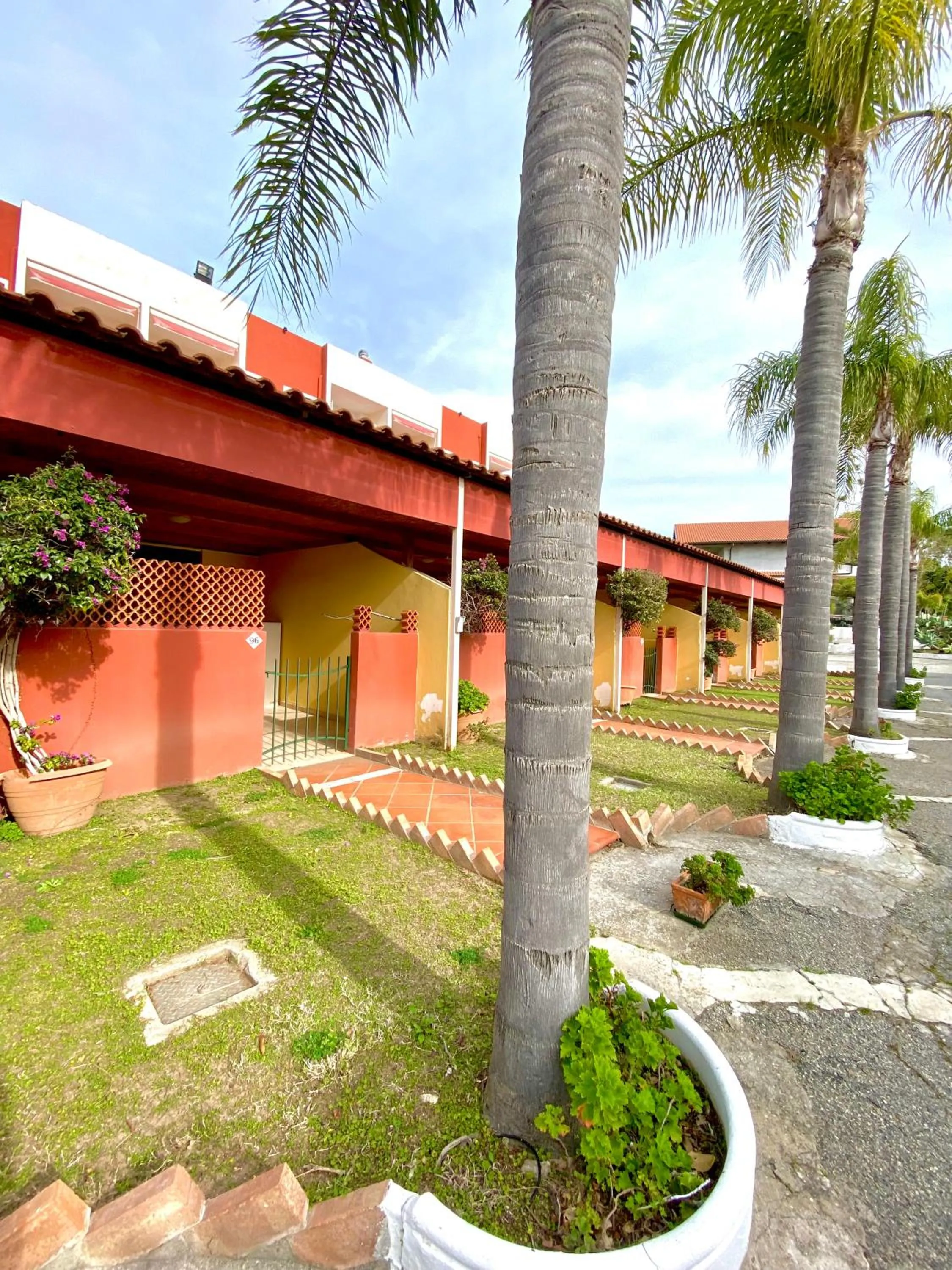 Garden view in Residence Hotel Felix