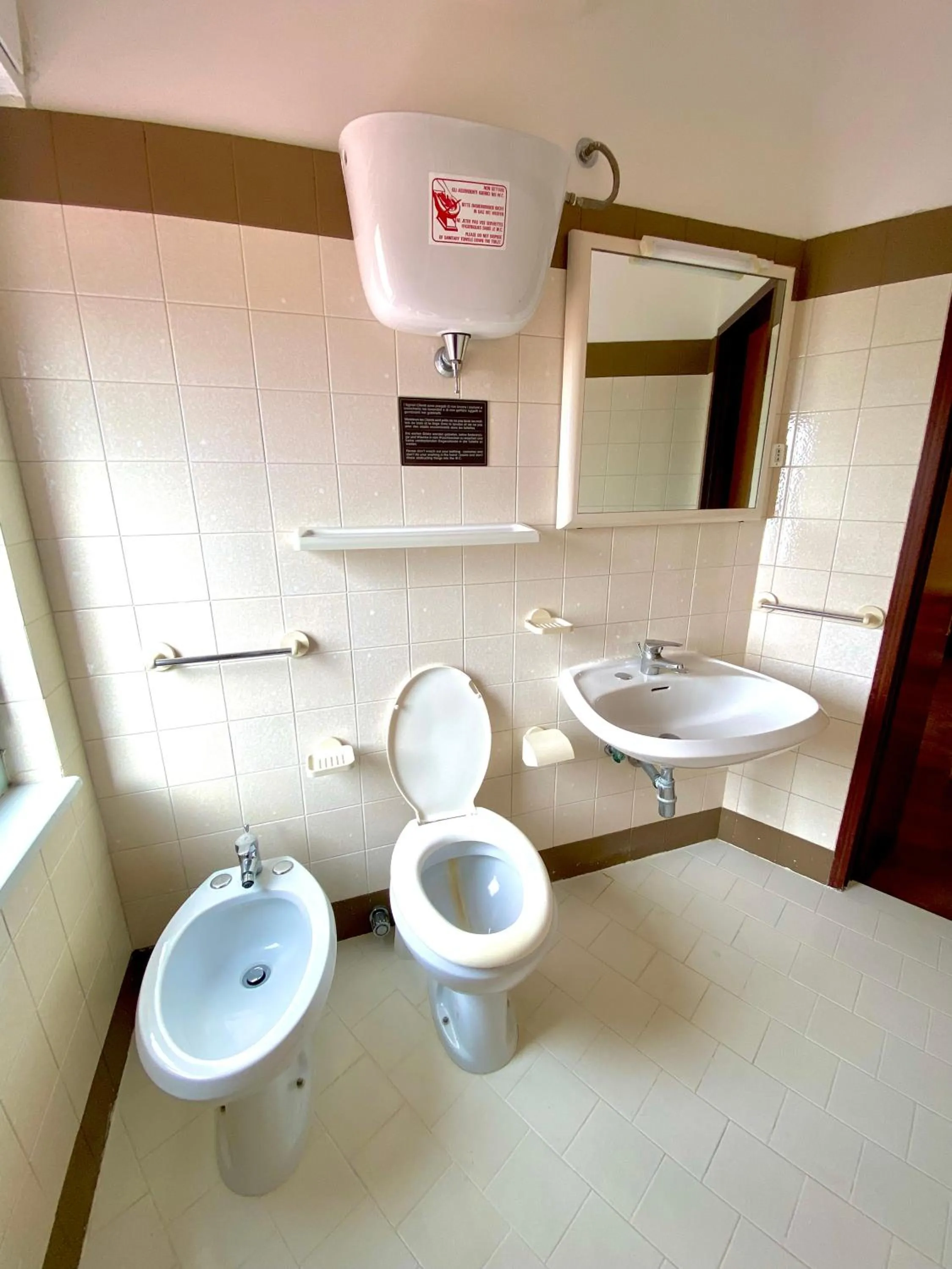 Toilet in Residence Hotel Felix