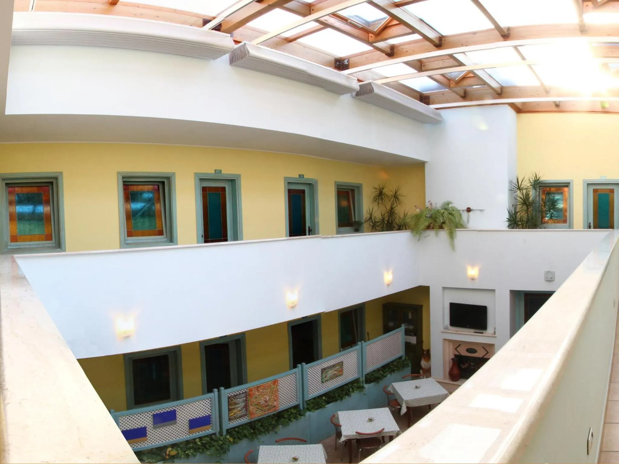 Balcony/Terrace in Hotel Del Corso