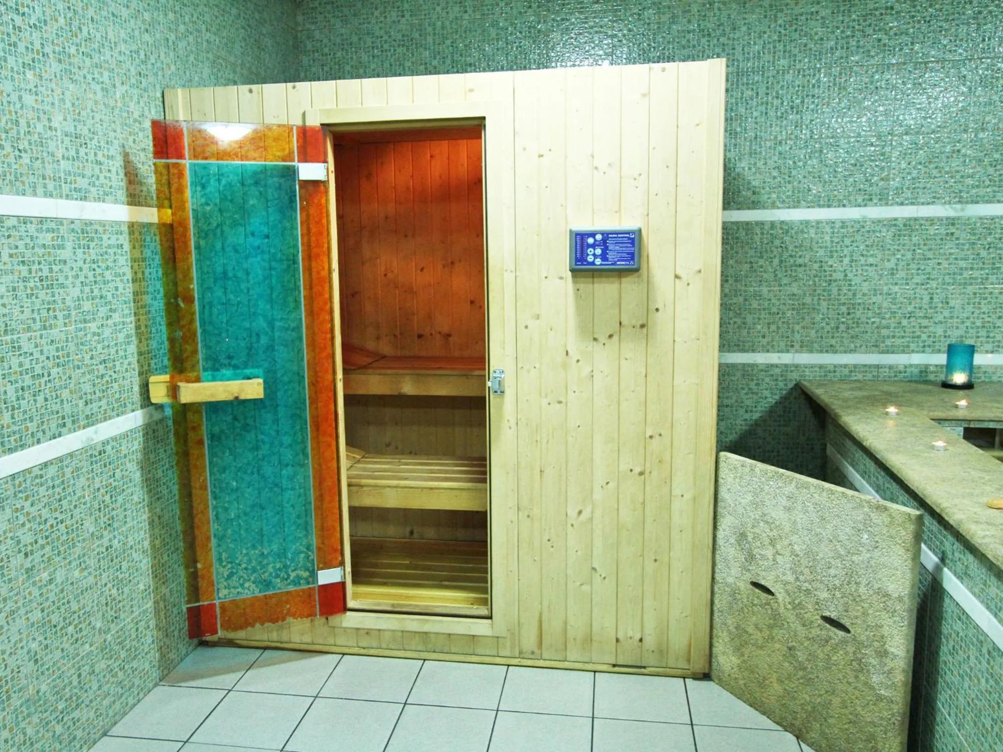 Sauna in Hotel Del Corso