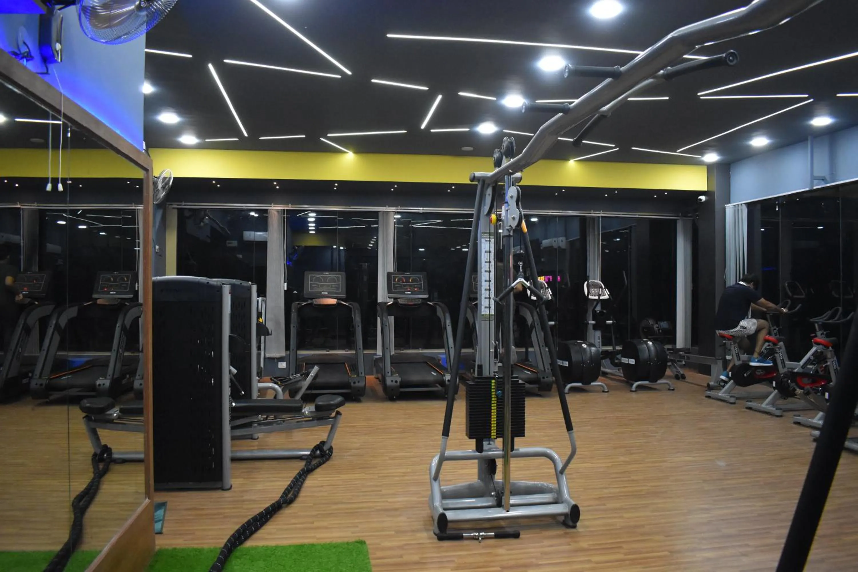 Fitness centre/facilities in Hotel Lilac Doors