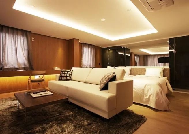 Bed in Jeju Cullinan Hotel