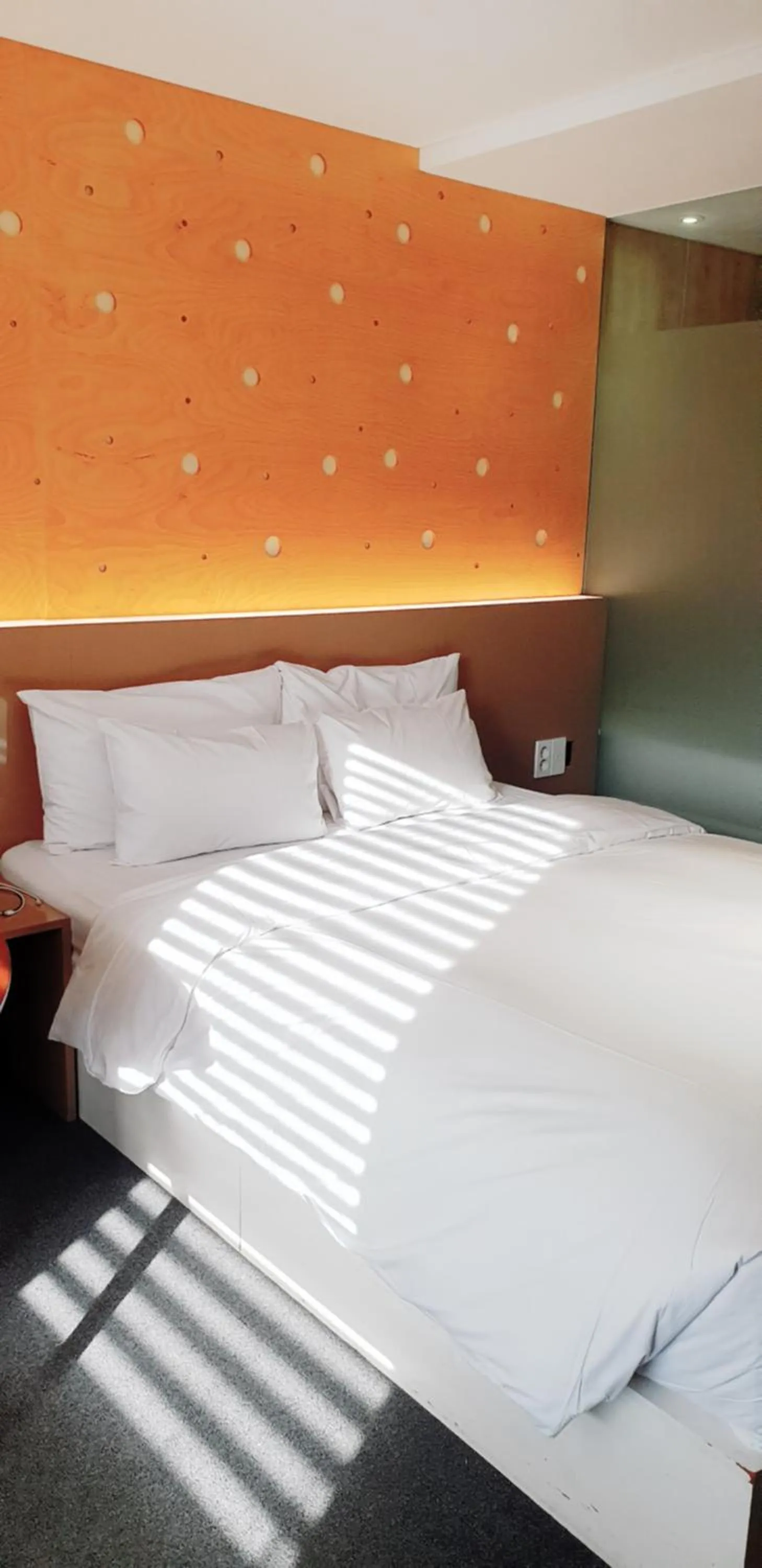 Bed in Jeju Cullinan Hotel