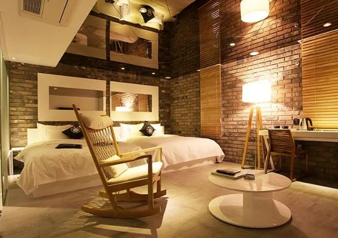 Bed in Jeju Cullinan Hotel