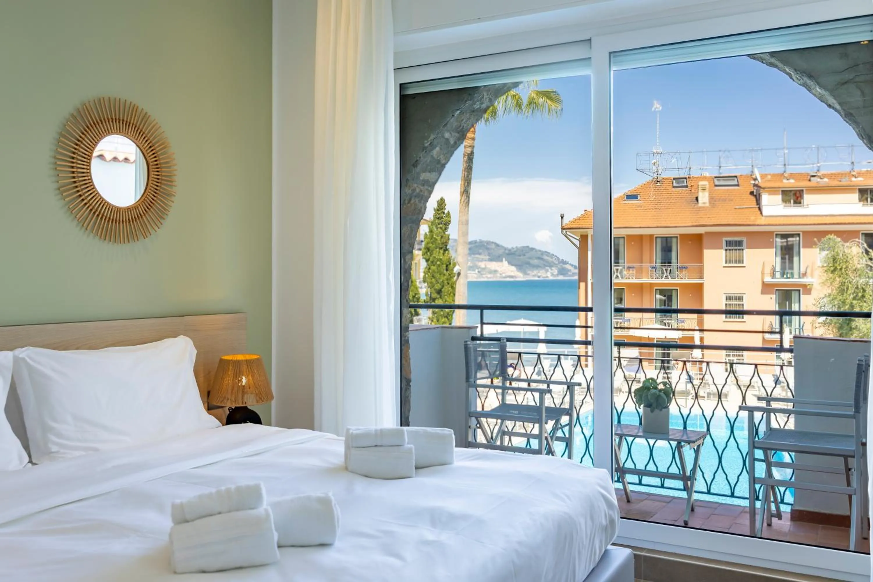 Bedroom, Bed in Hotel Moresco