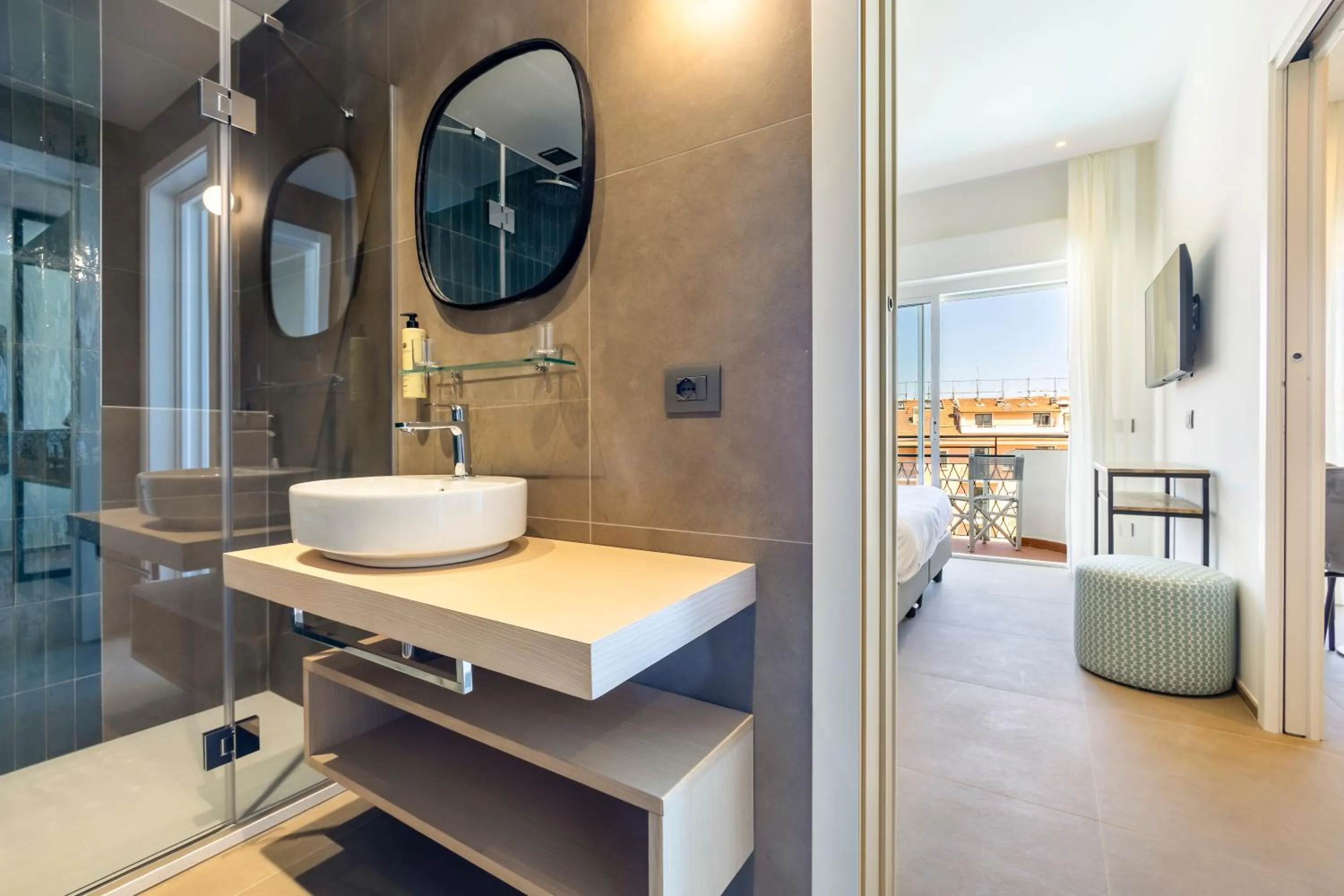 Bathroom in Hotel Moresco