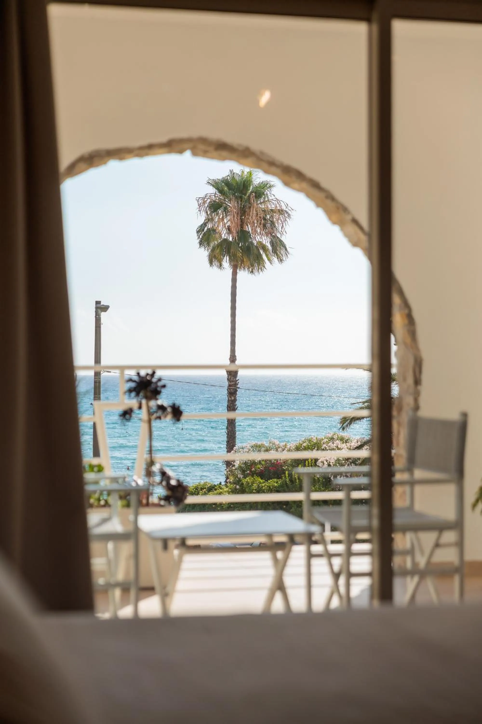 Patio in Hotel Moresco