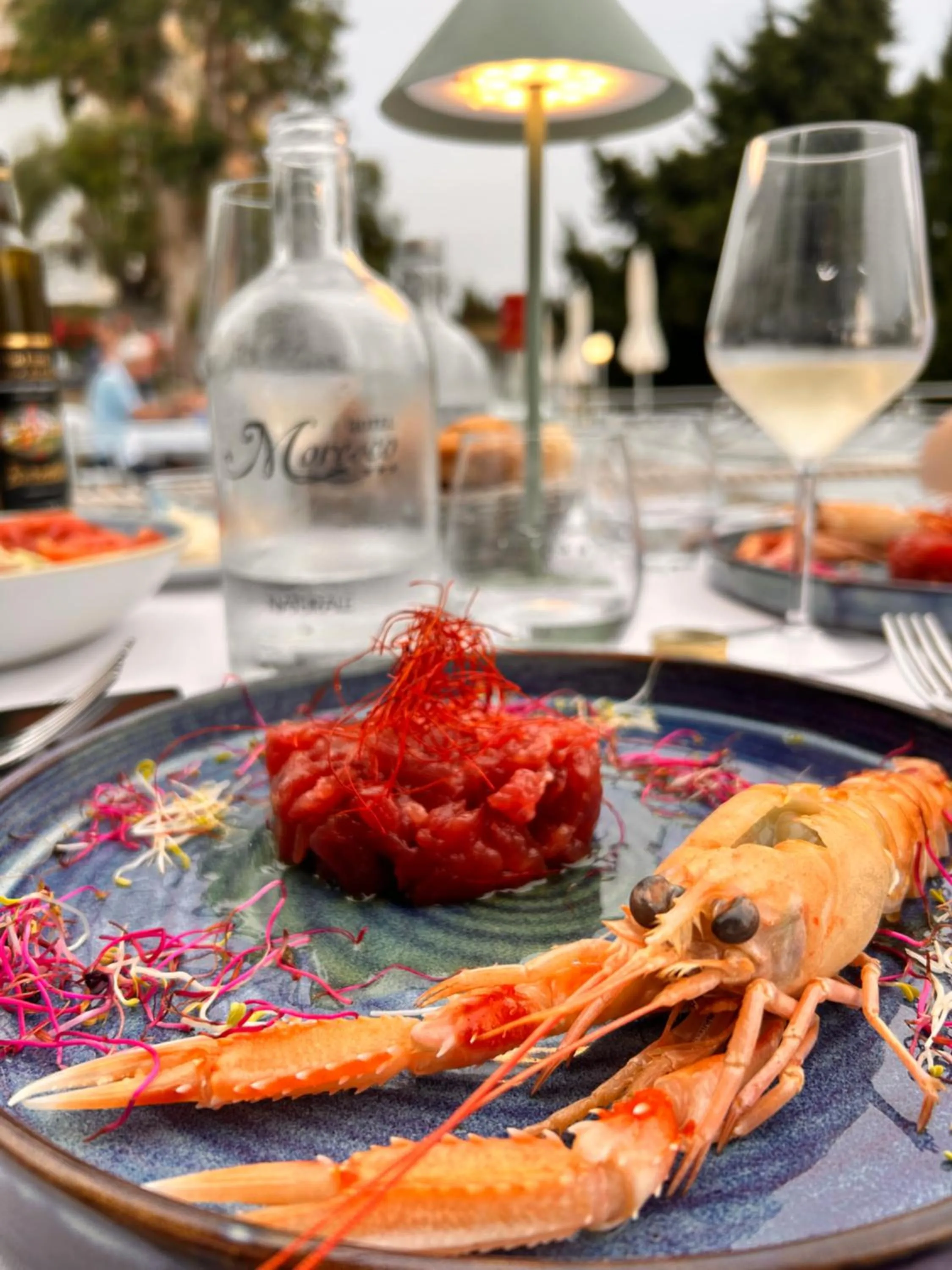 Food and drinks in Hotel Moresco