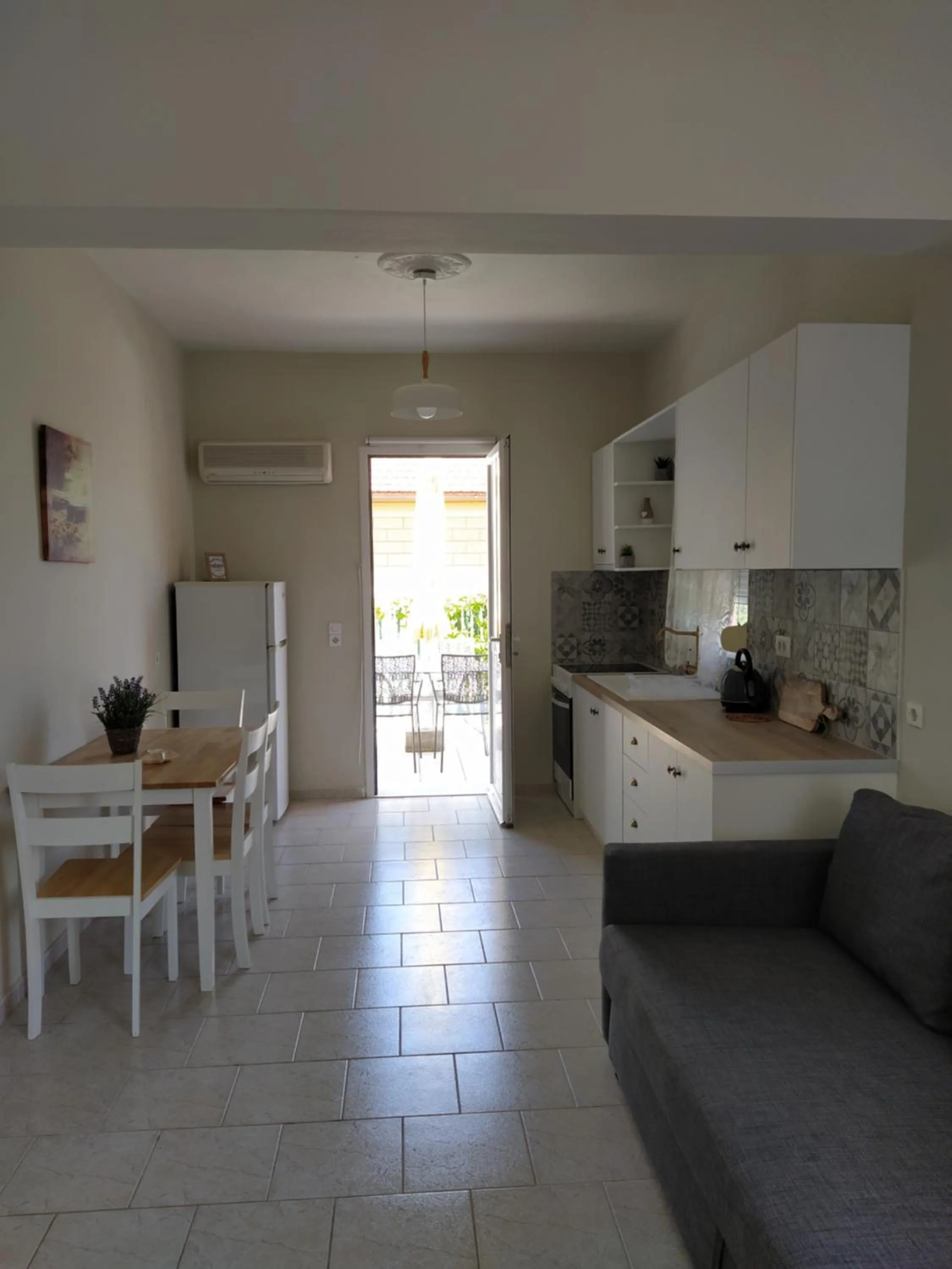 Kitchen or kitchenette in Christos Studios