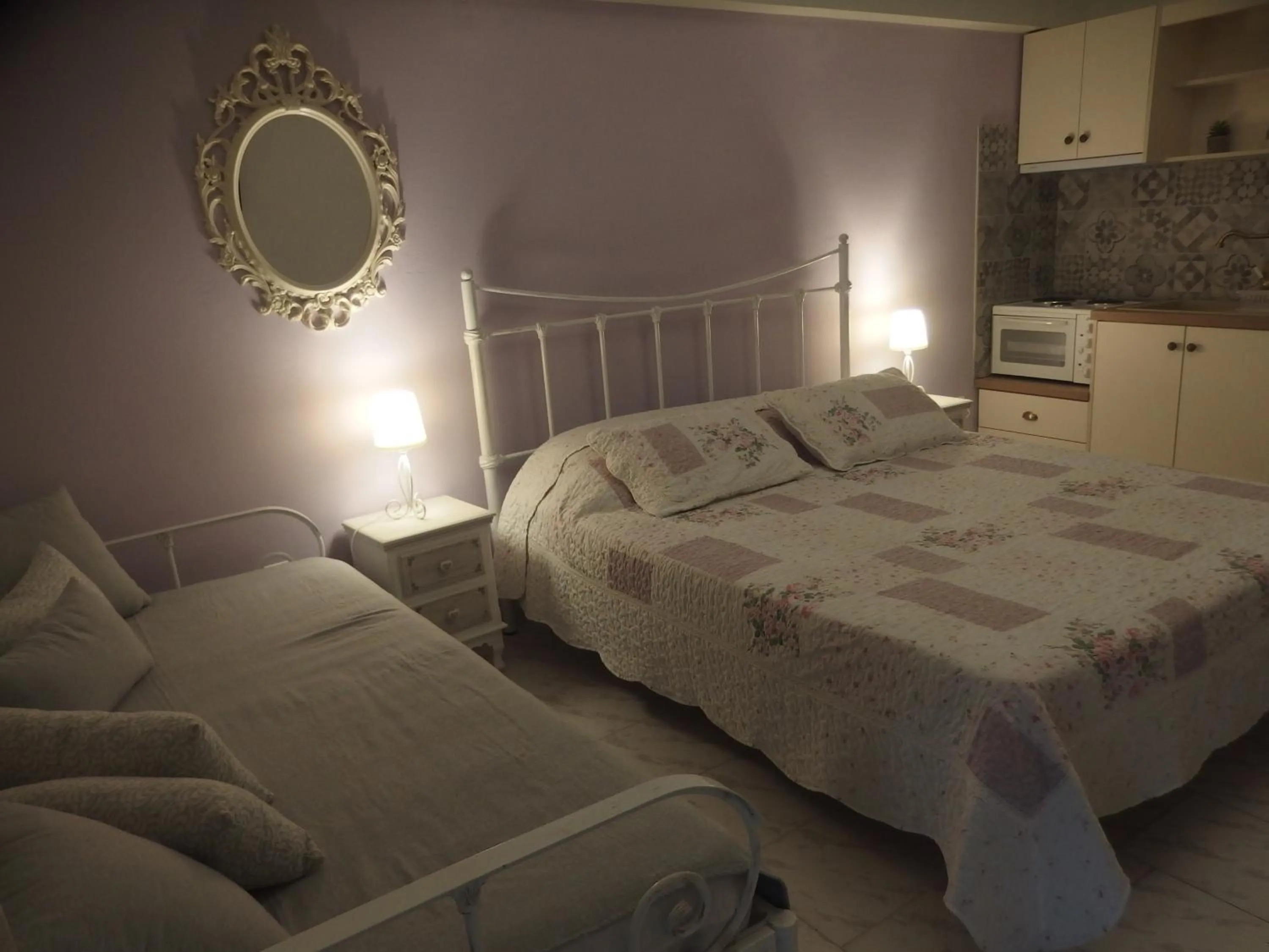 Photo of the whole room, Bed in Christos Studios