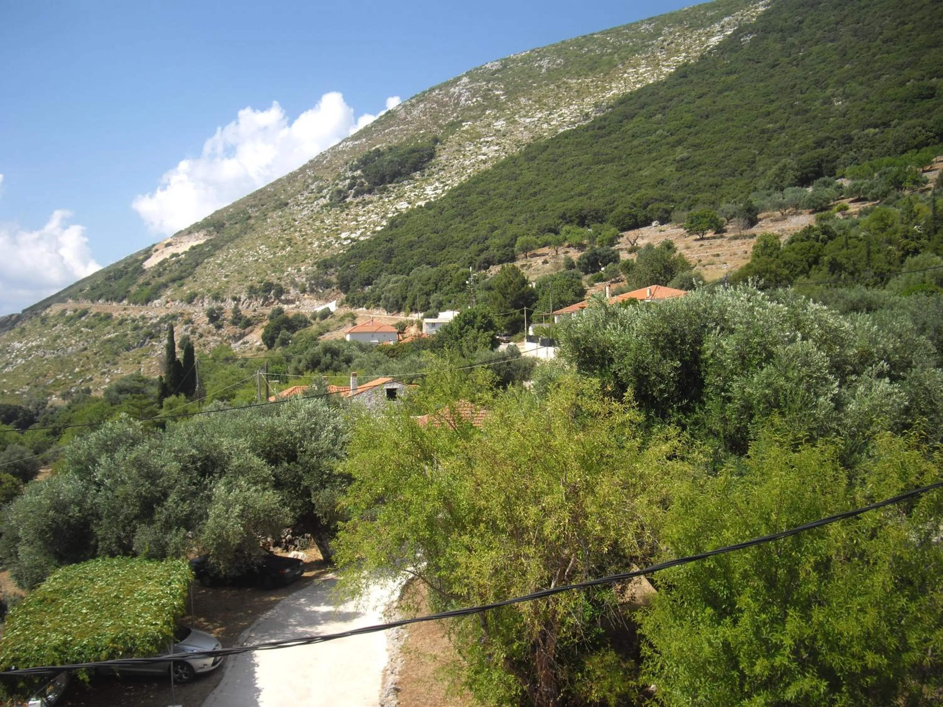 Mountain view in Christos Studios