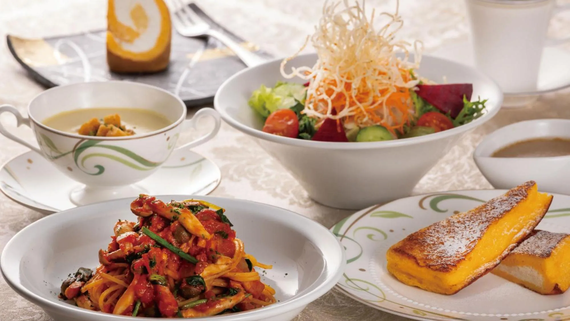 Restaurant/places to eat in Koriyama View Hotel Annex