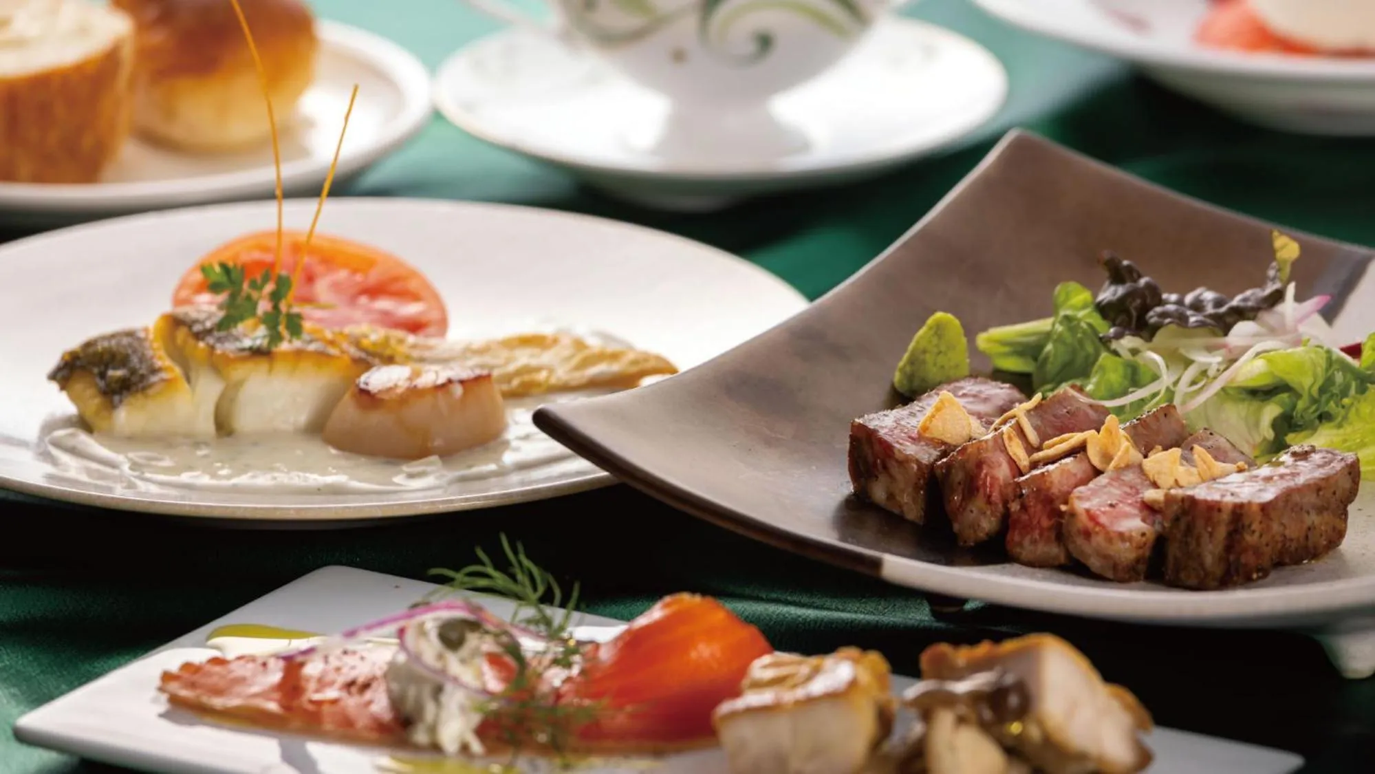 Restaurant/places to eat in Koriyama View Hotel Annex