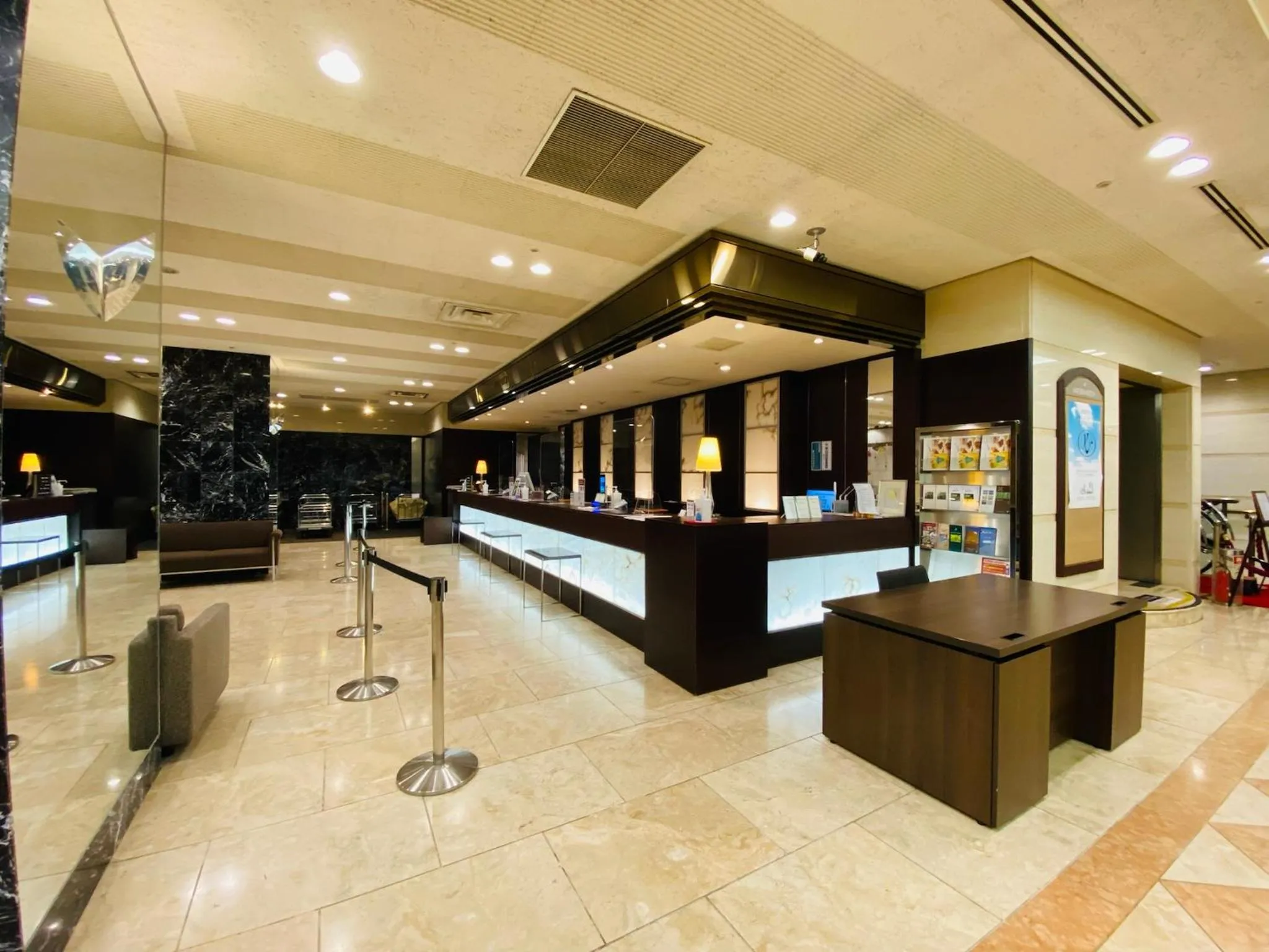 Lobby or reception in Koriyama View Hotel Annex