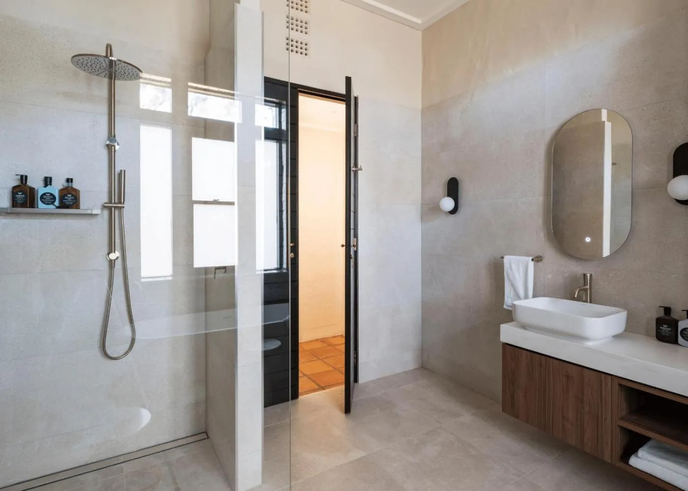 Bathroom in Tower Lodge